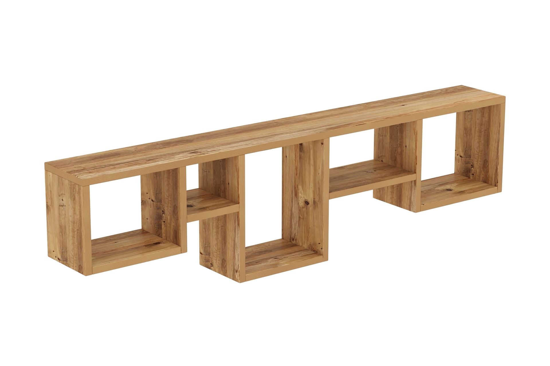 V&auml;gghylla Karaseki V&auml;gghylla 120x17 cm Tr&auml;/Natur -