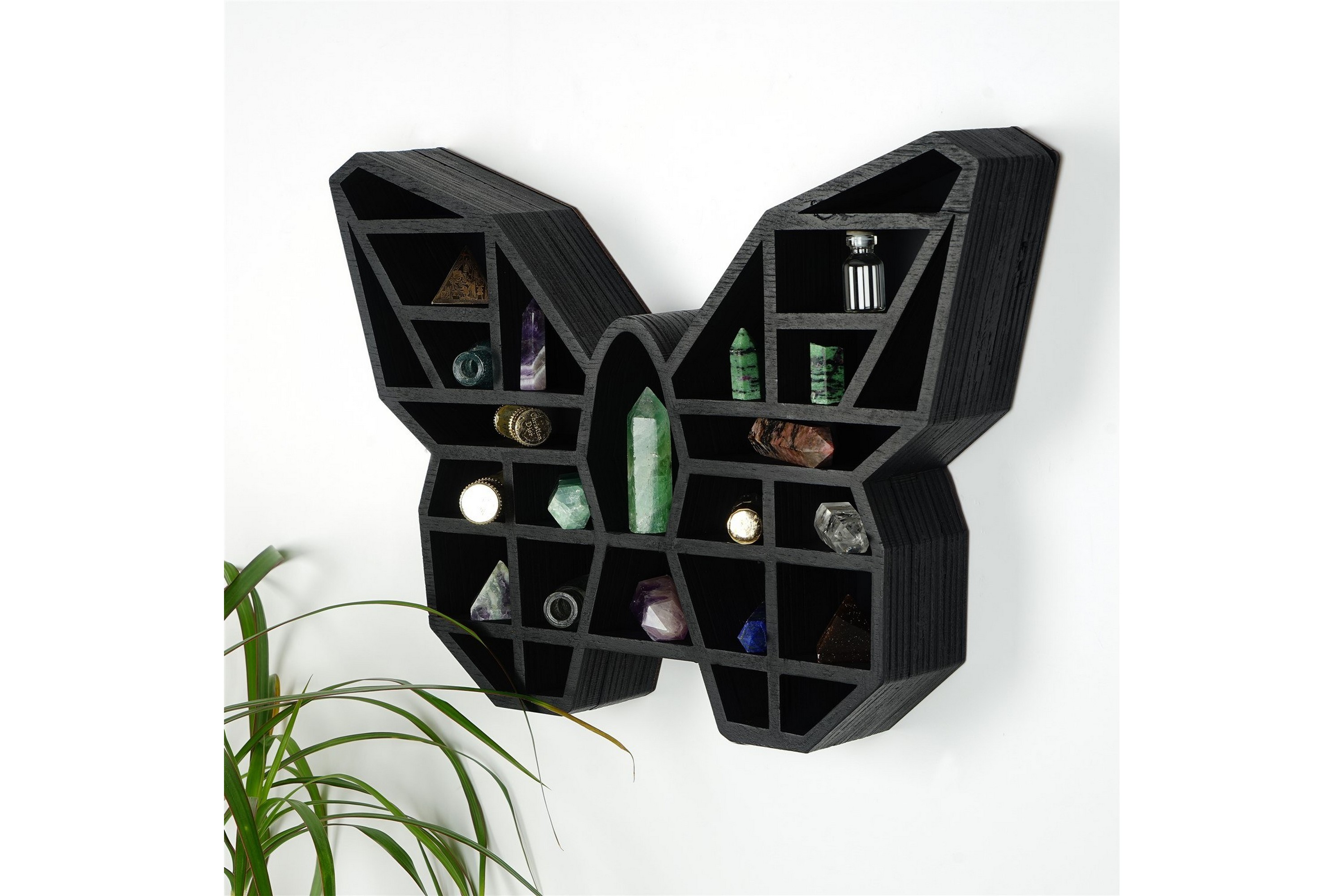 vägghylla masatane 27 cm - svart