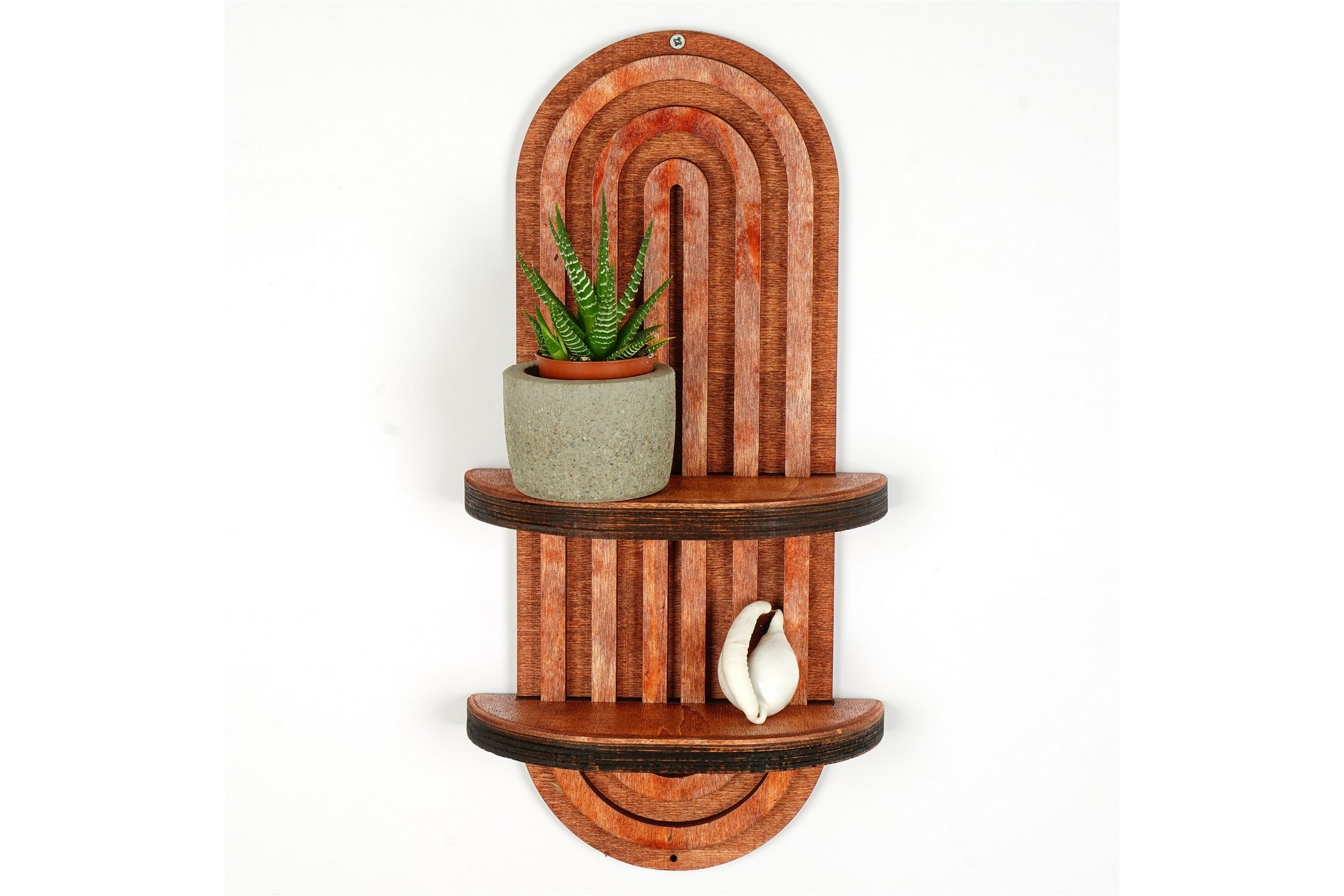 vägghylla nagaji 40 cm - rosa