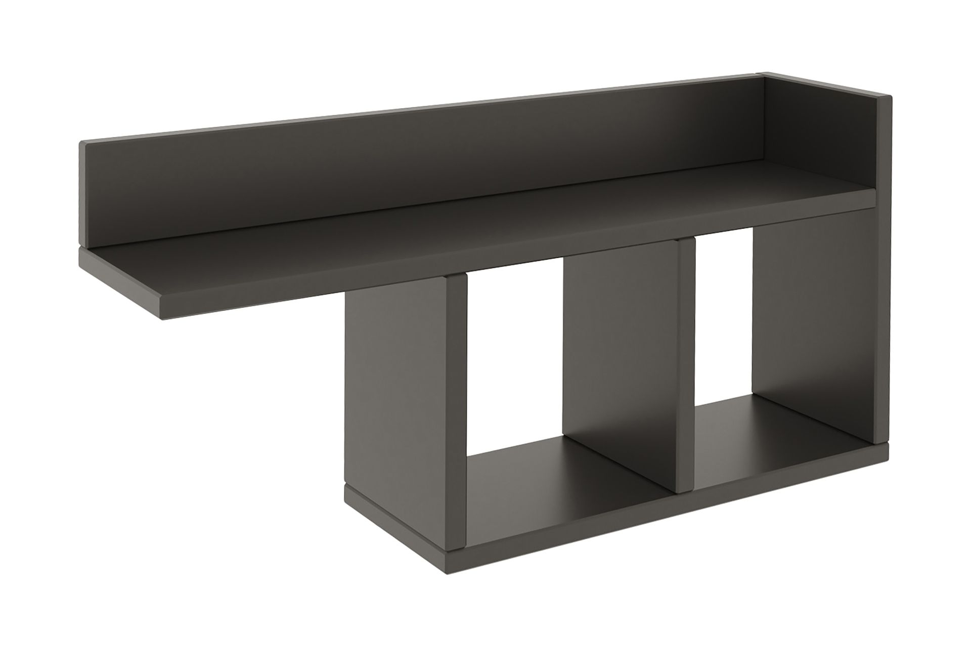 vägghylla rooman 62x18 cm - antracit