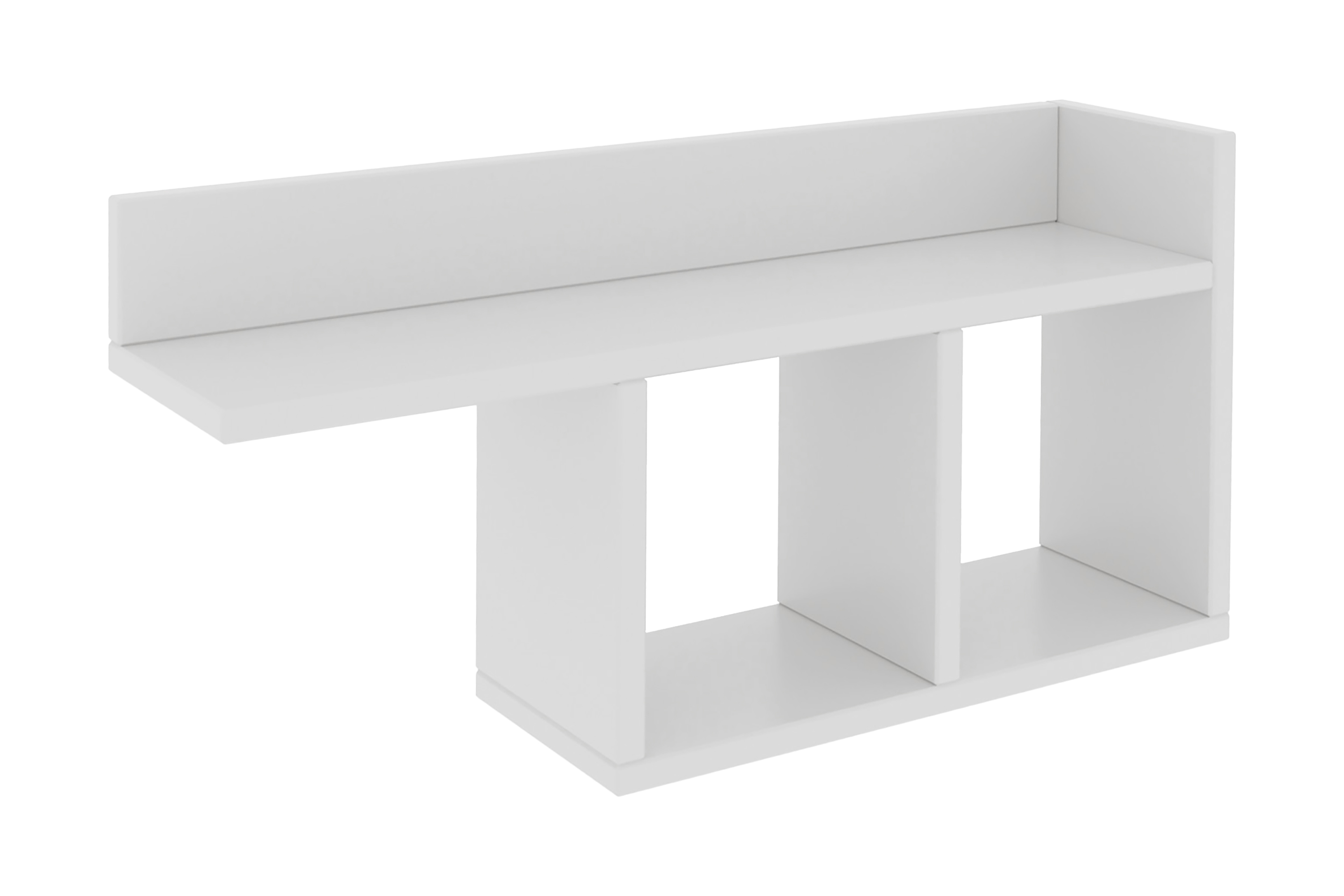 Vägghylla Rooman 62x18 cm Vit