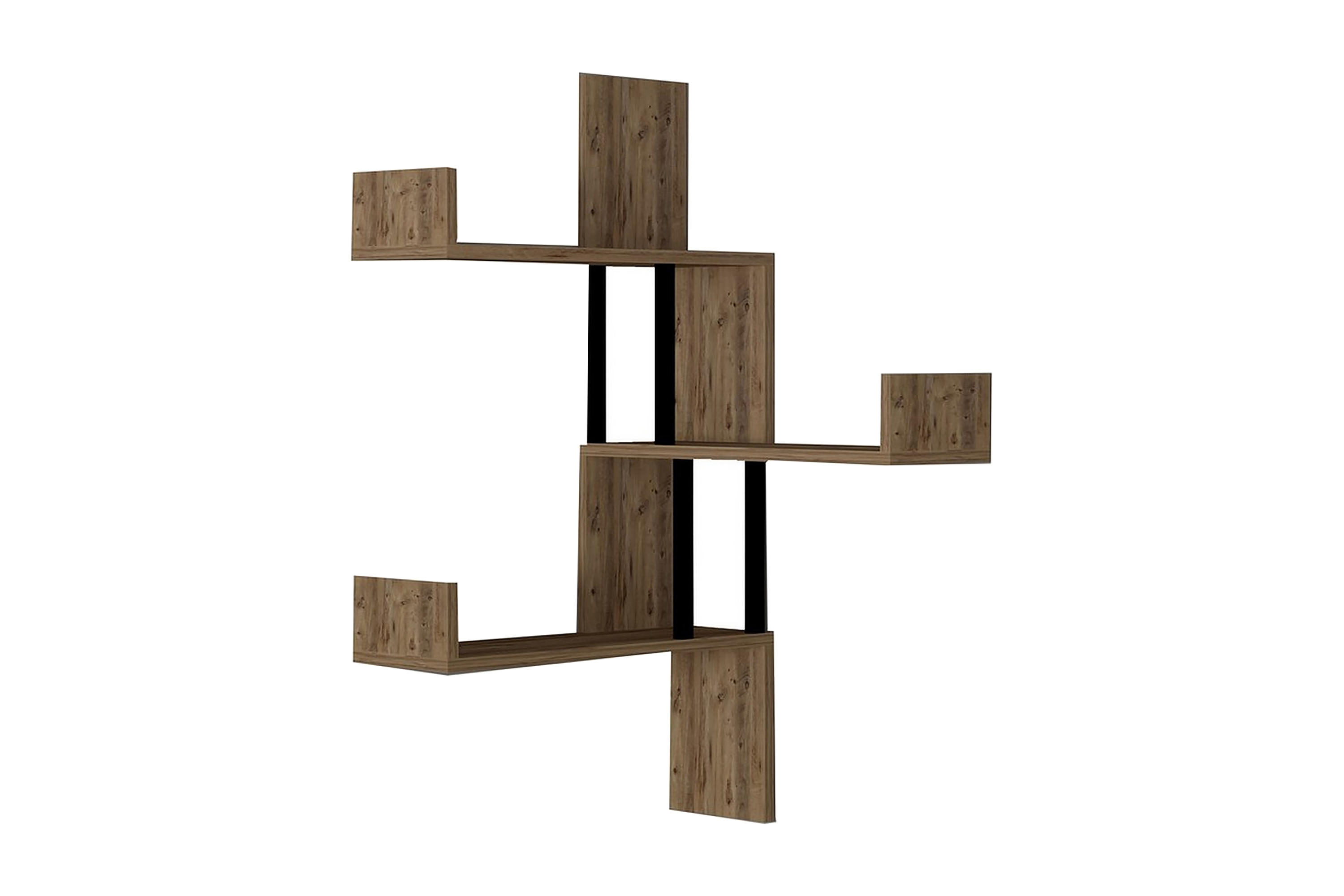 vägghylla samn 20x105 cm 3-pack - natur