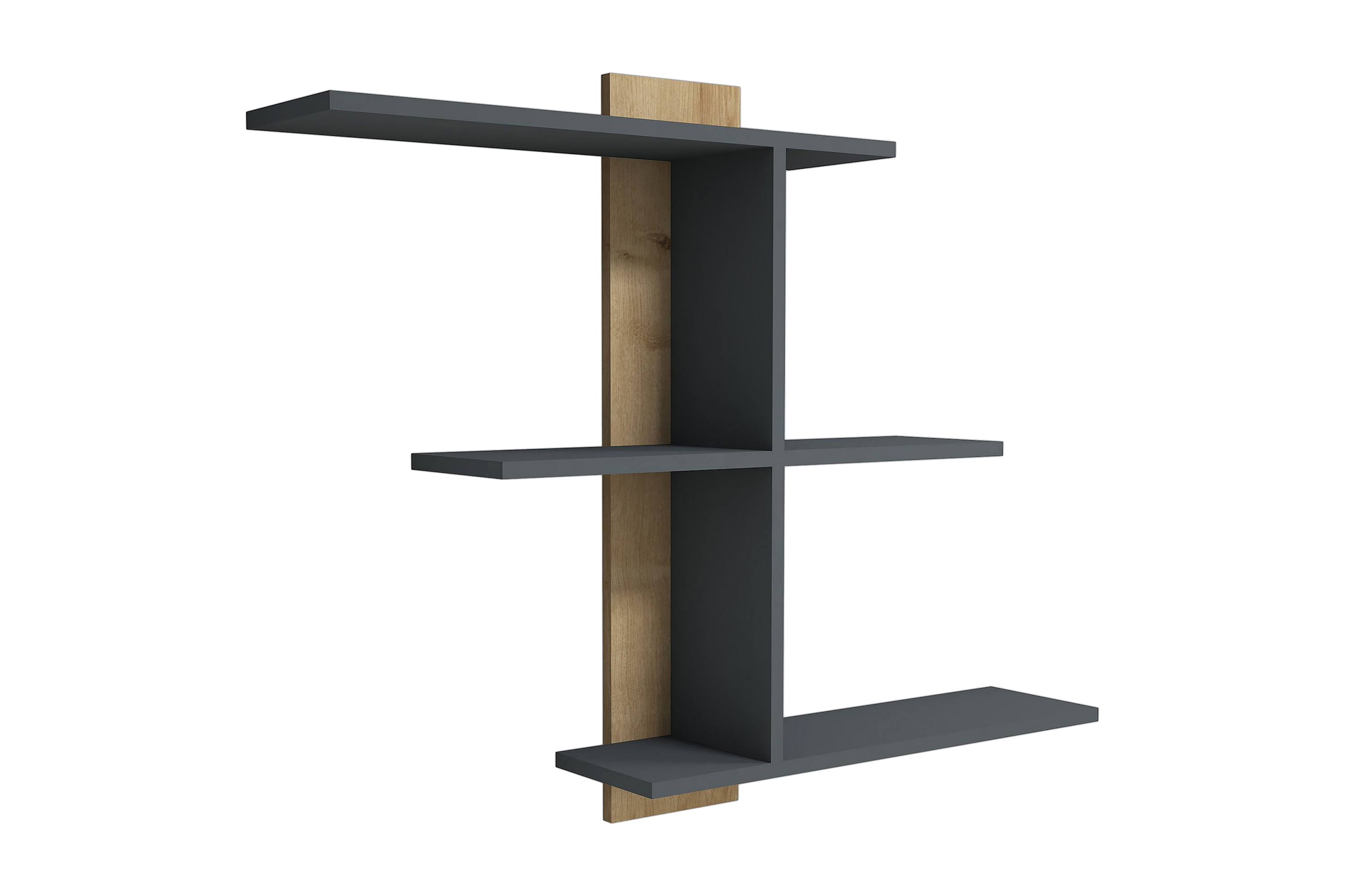 vägghylla tyrsberget 110 cm - blågrå