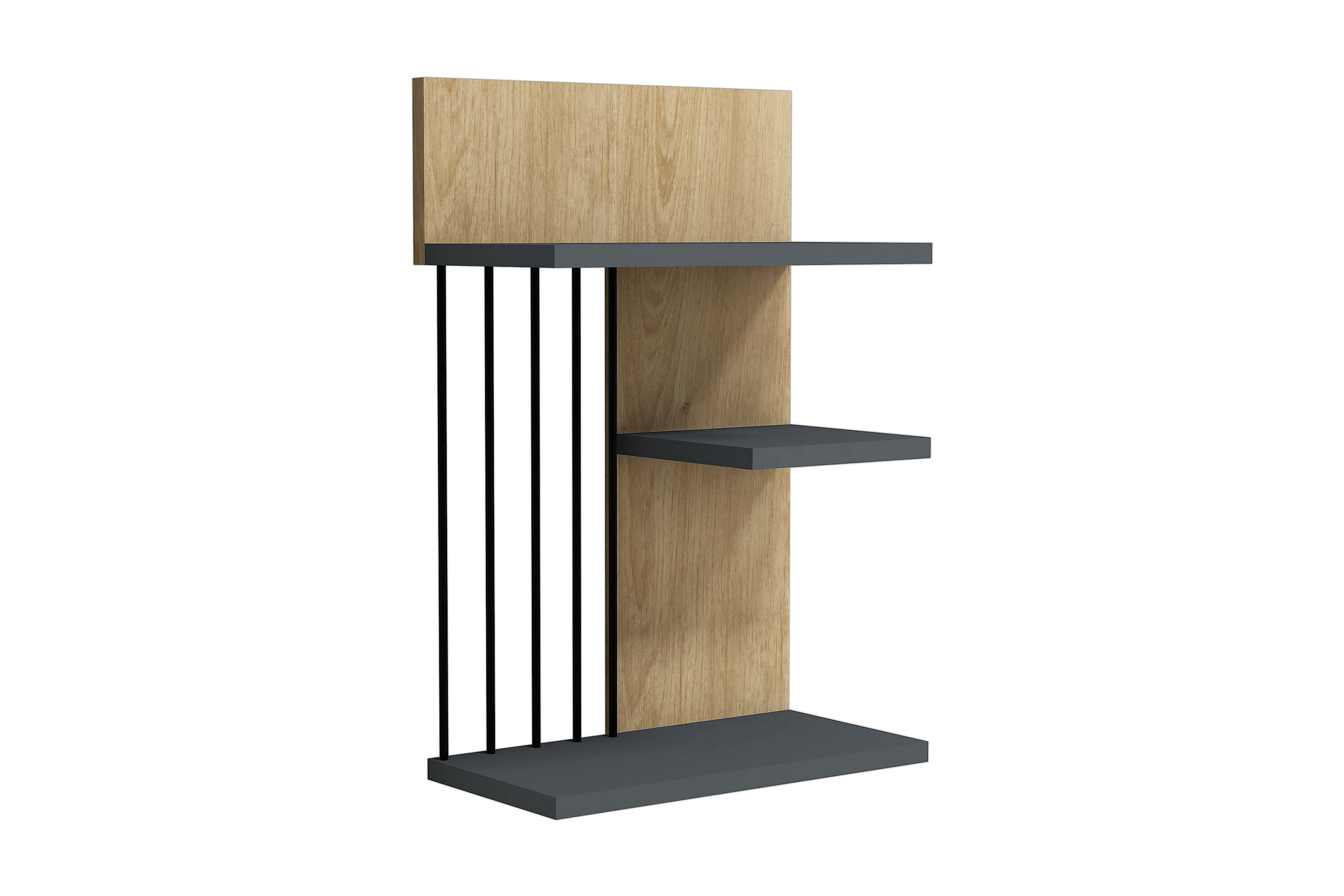 vägghylla tyrsberget 40 cm - blågrå