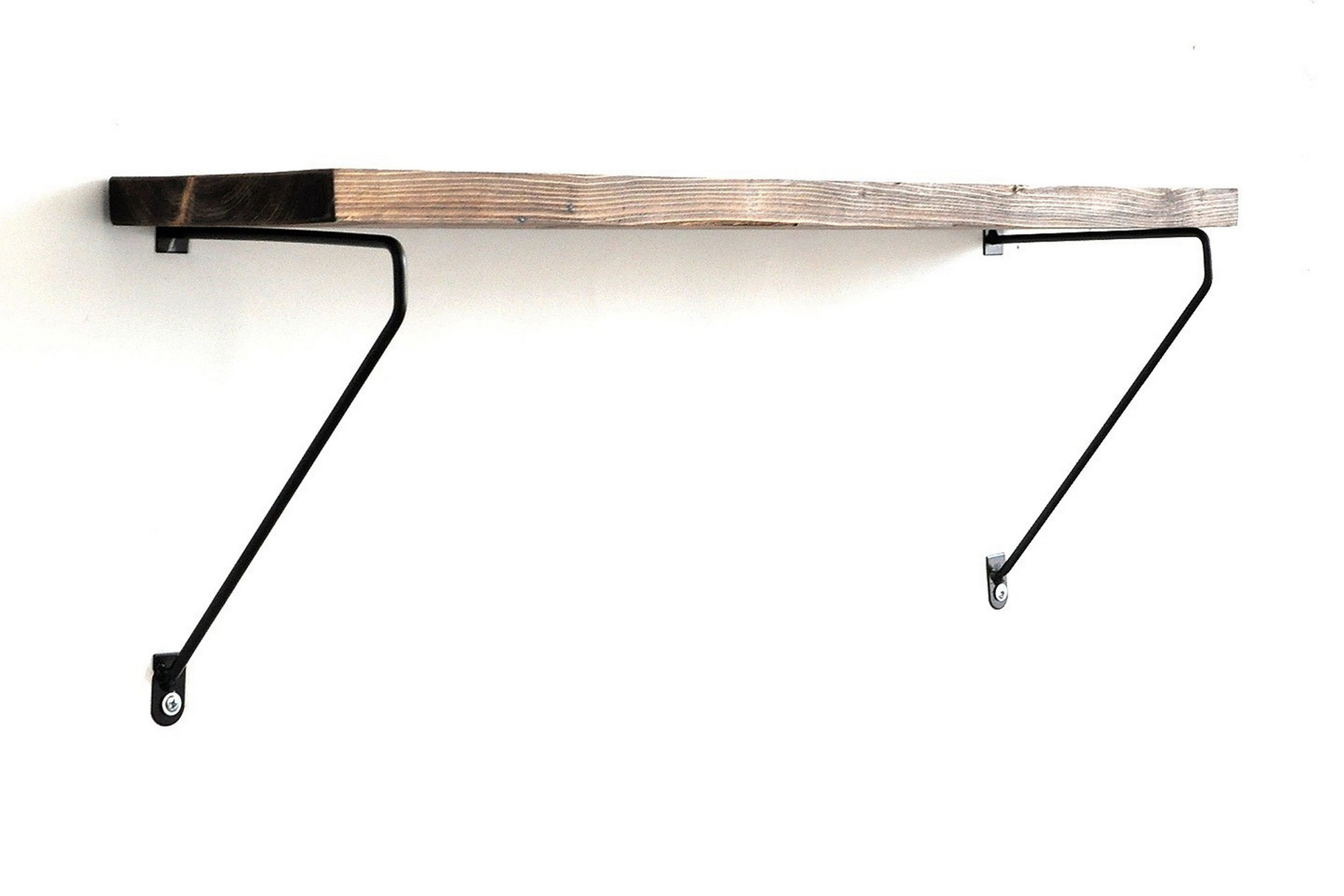 Vägghylla Valetin 60 cm ValnötSvart