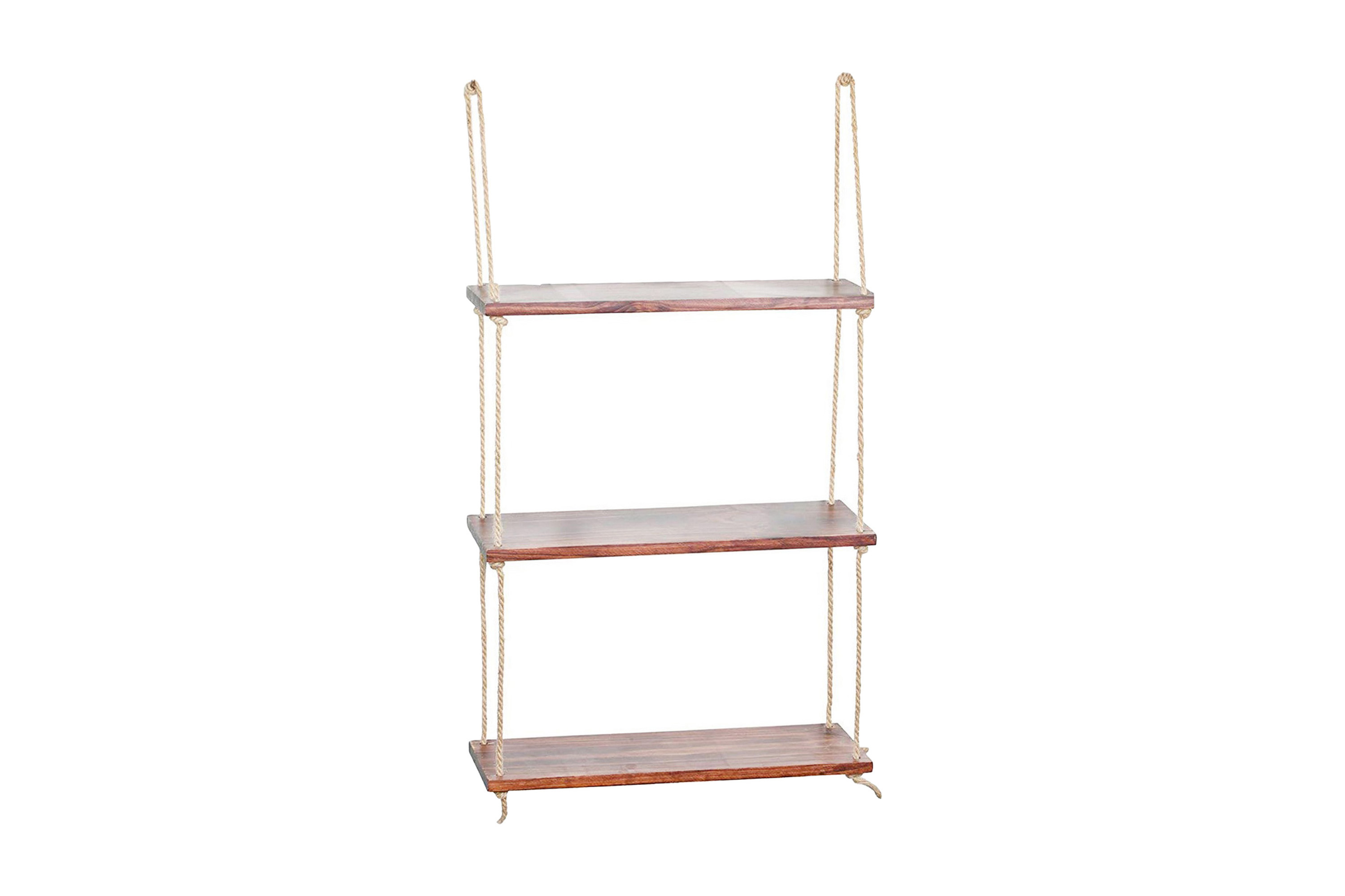 vägghylla valid 60 cm - brun