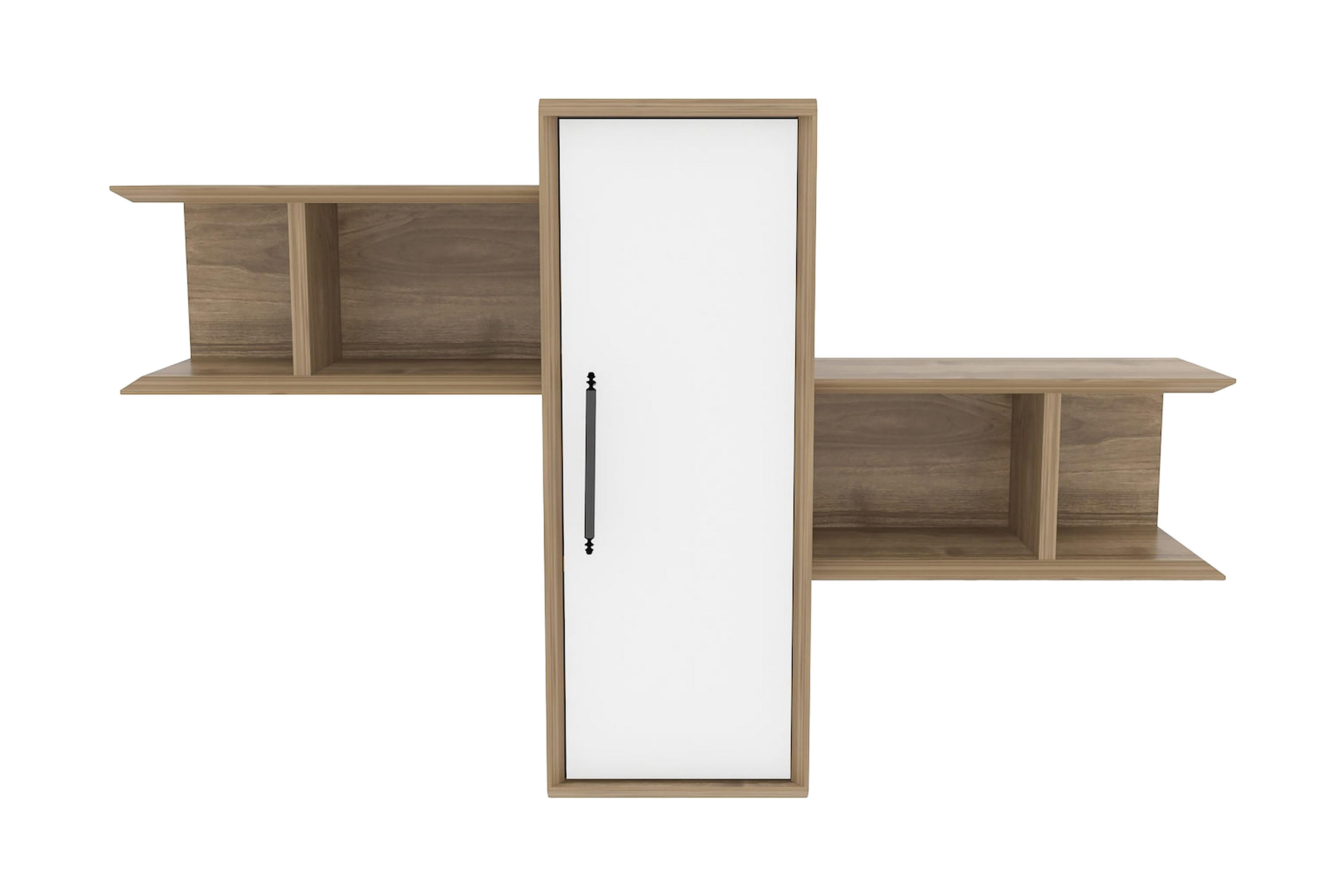 vägghylla violaceae 118,6x51,8 cm - brun