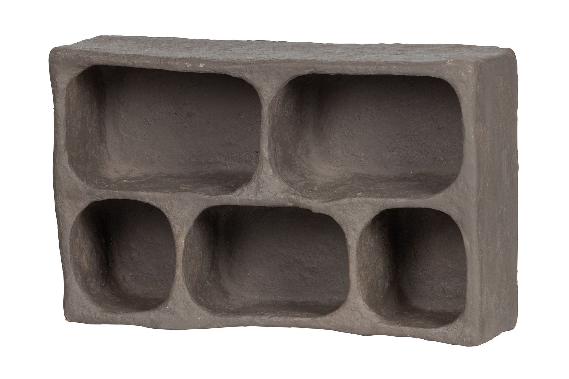 woudmeer vägghylla 23x45cm - grå