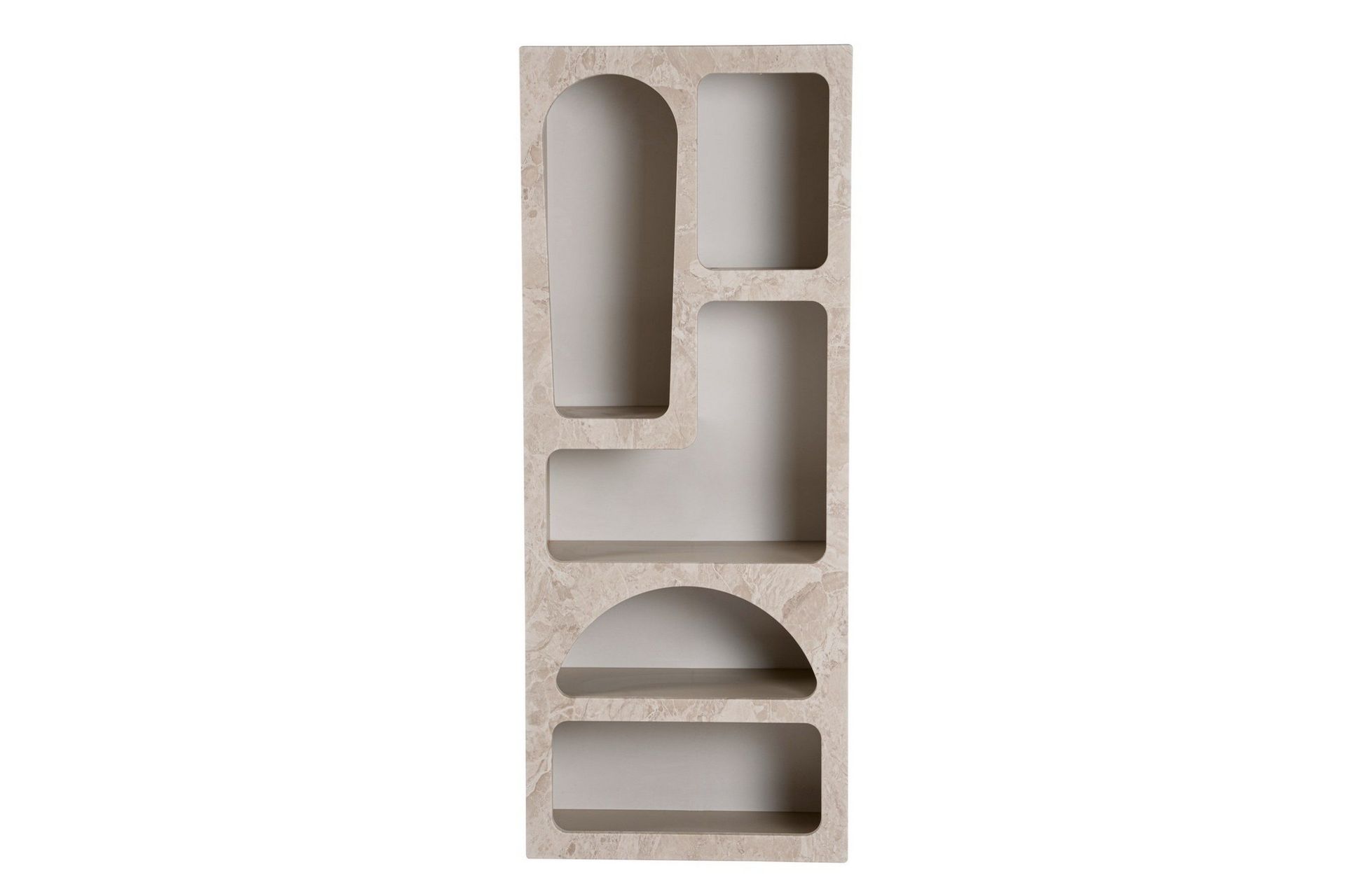 Wenus Bokhylla 60 cm - Travertine/Sandsten