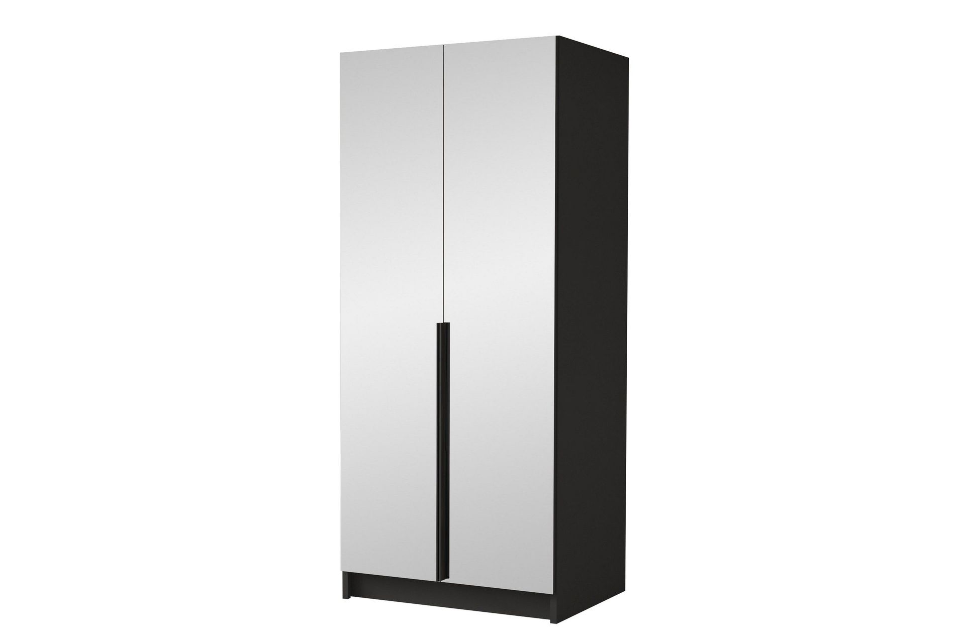 Julissa Garderob med Spegel 100 cm - Svart