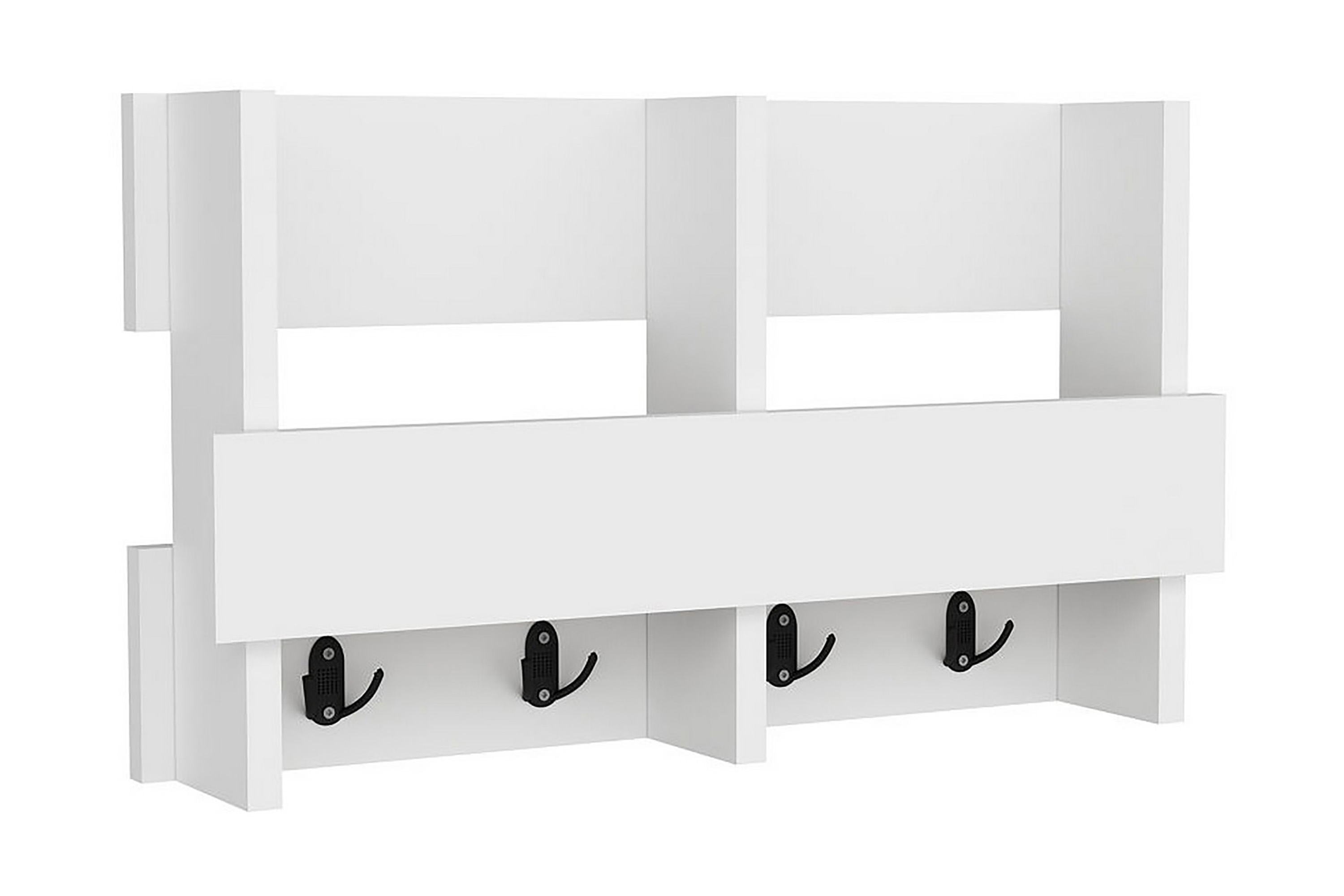 Klädkrok Hollard 16x60 cm Vit
