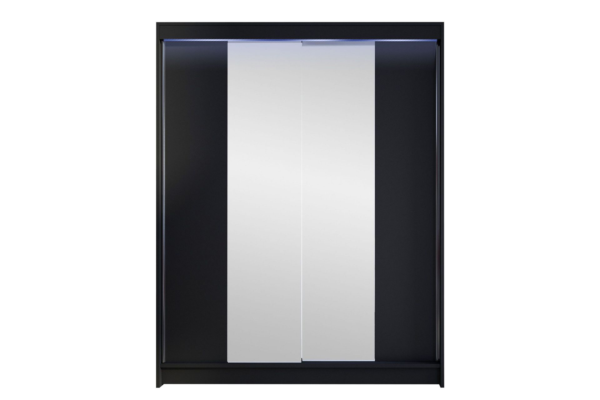 Pickering Garderob m. Spegel 150x200 cm - Brun