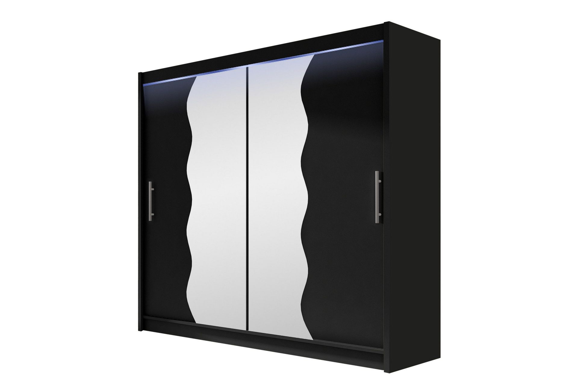 Rilievo Garderob m. Spegel 180x215 cm - Gr&aring;