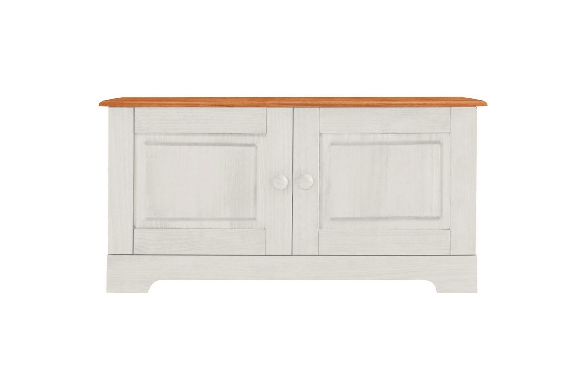 lisa skobänk 90 cm - vit