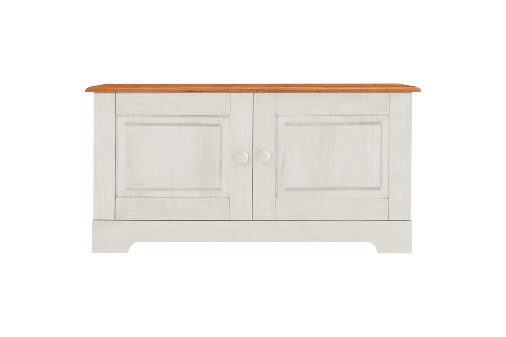 lisa skobänk 90 cm - vit