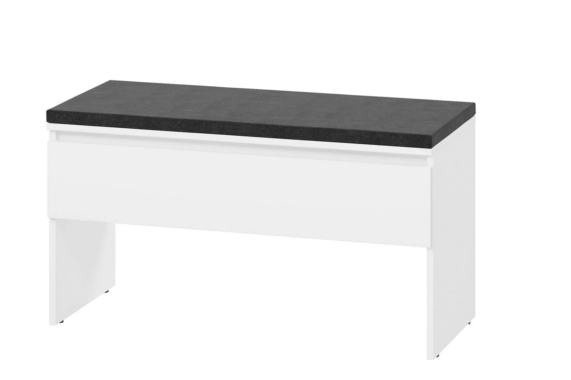 Simply skosk p 92x40 cm vit f rvaring trademax