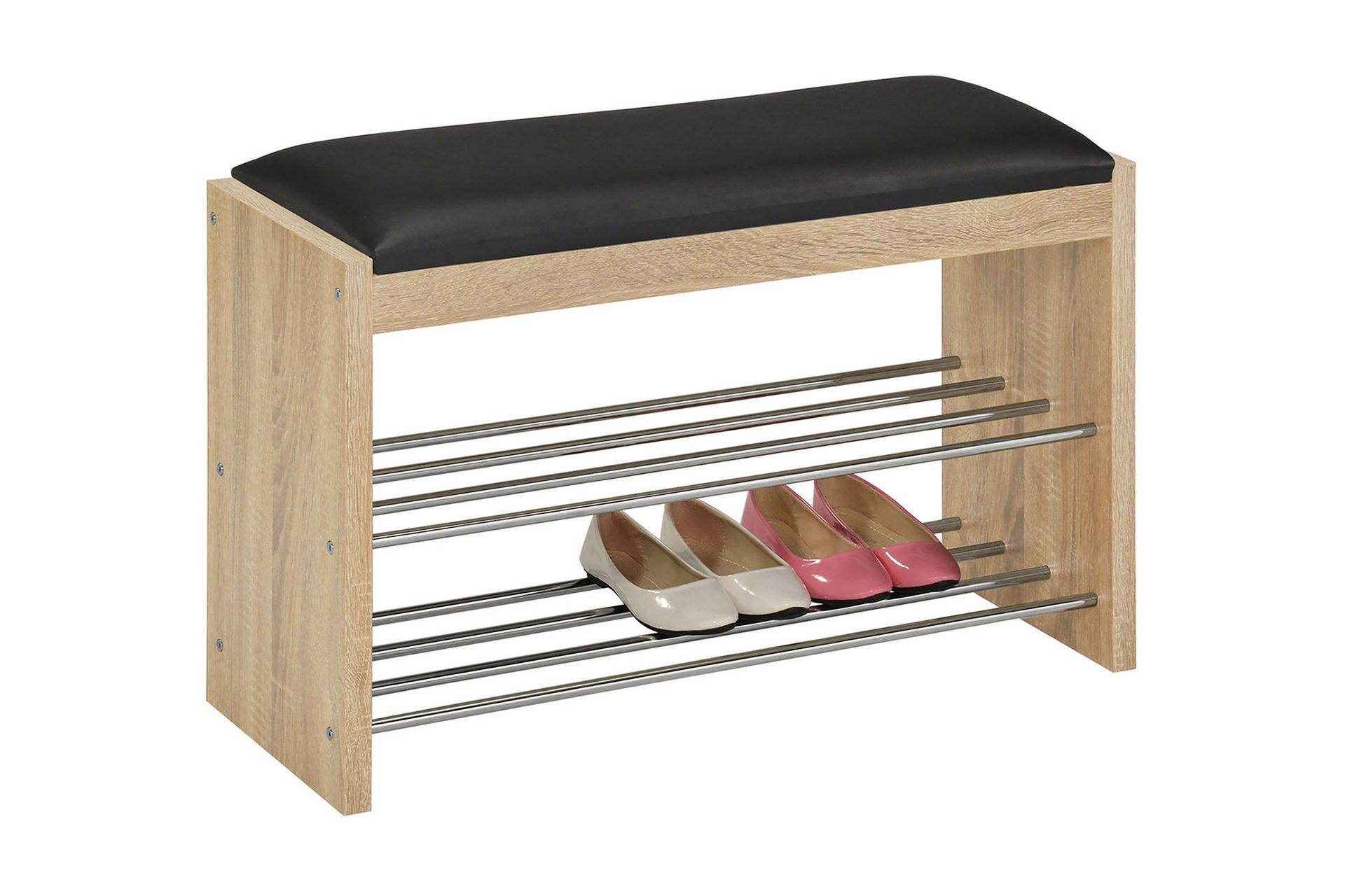 Beno Skohylla 79,5x30x50 cm Ljus Brun -