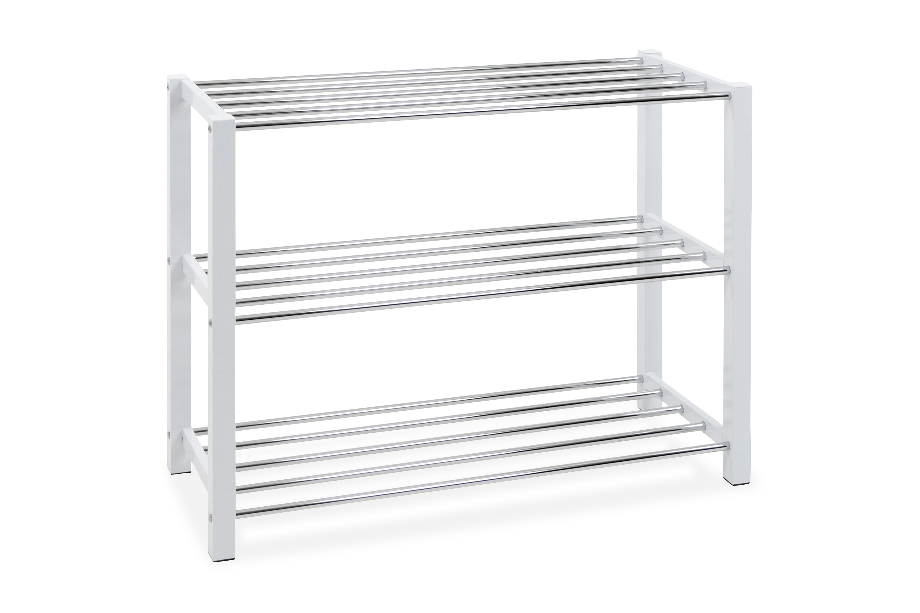 skoställ sickan 78 cm - vitkrom