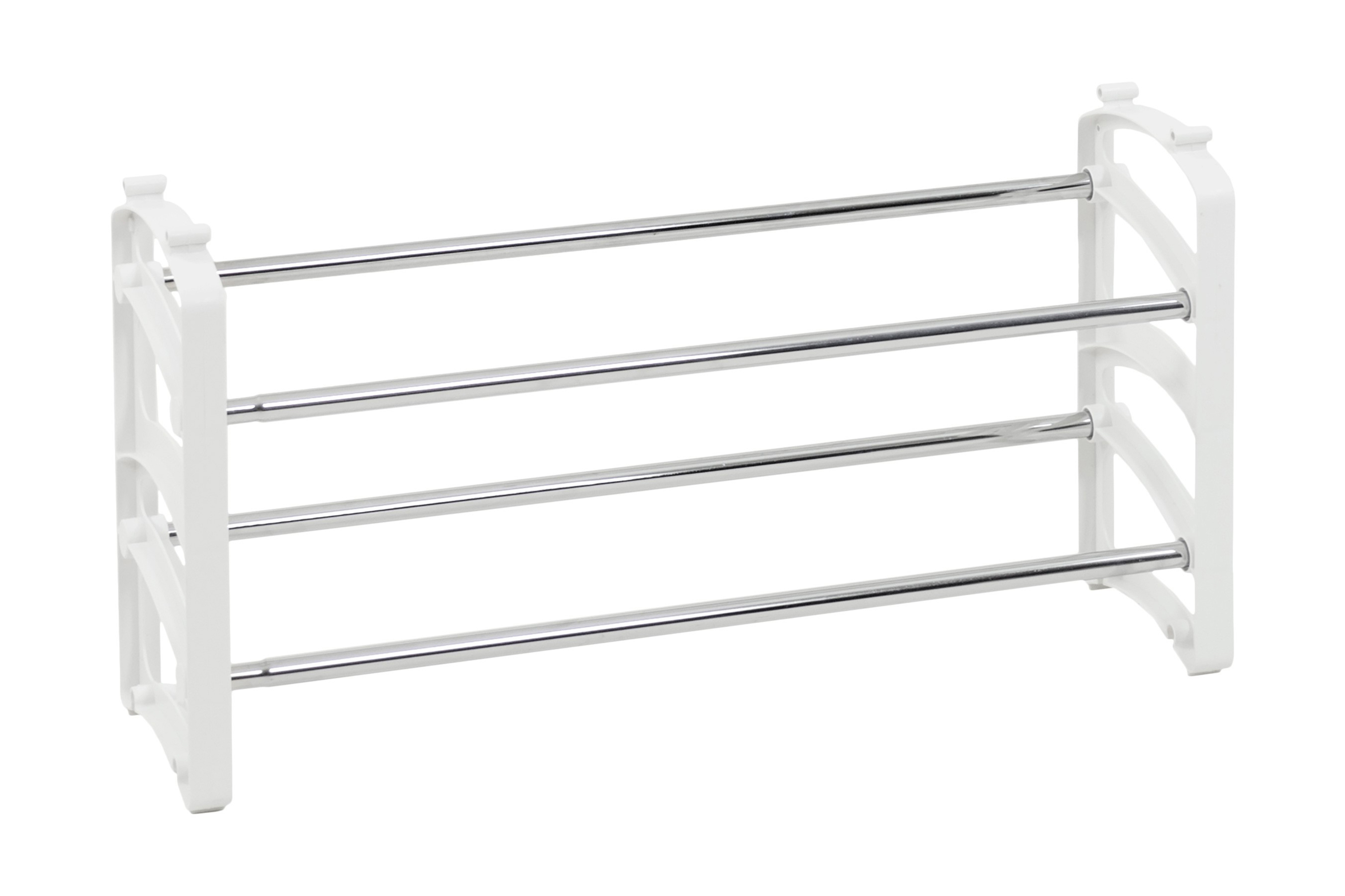 skoställ peppe 62/110 cm - vitkrom