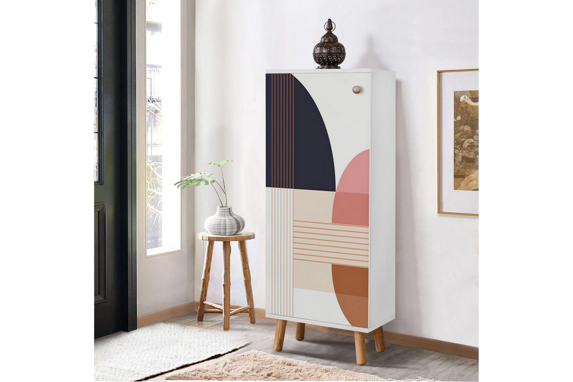 Gelsgan Skosk&aring;p 50 cm - Vit