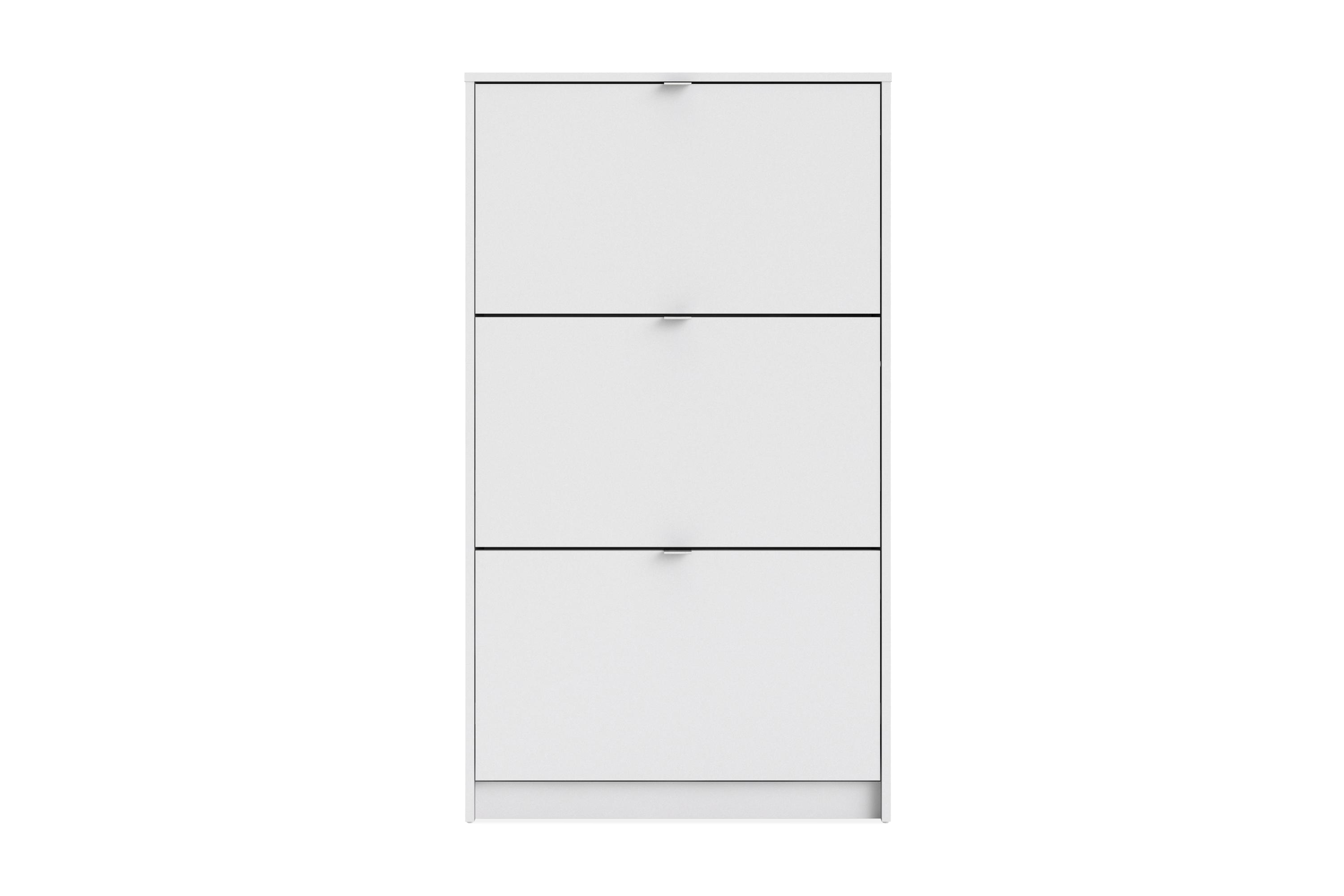 skoskåp malwine 3 fack - vit