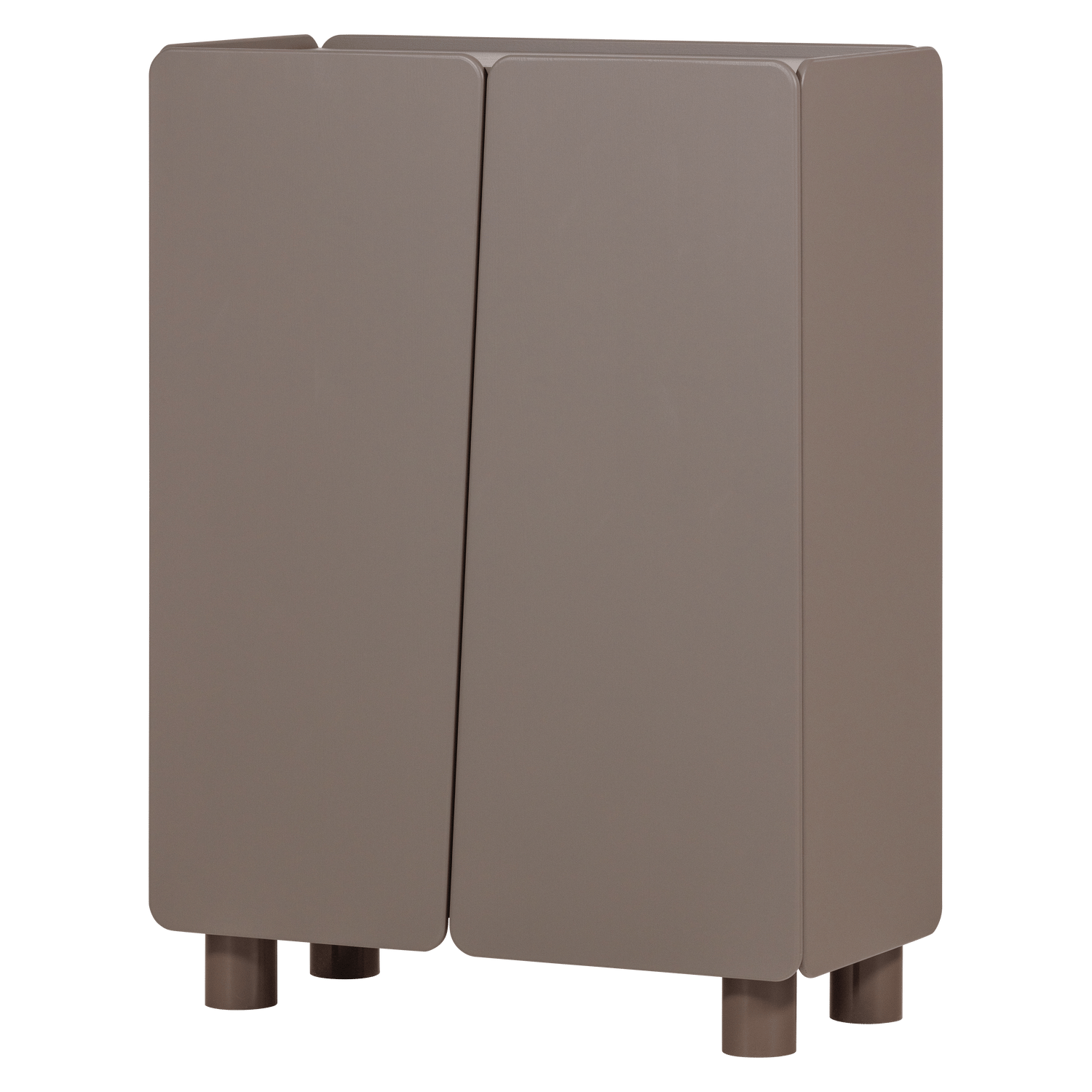 2-d&ouml;rrars Sk&aring;p Root 100 cm - Tryffelbrun