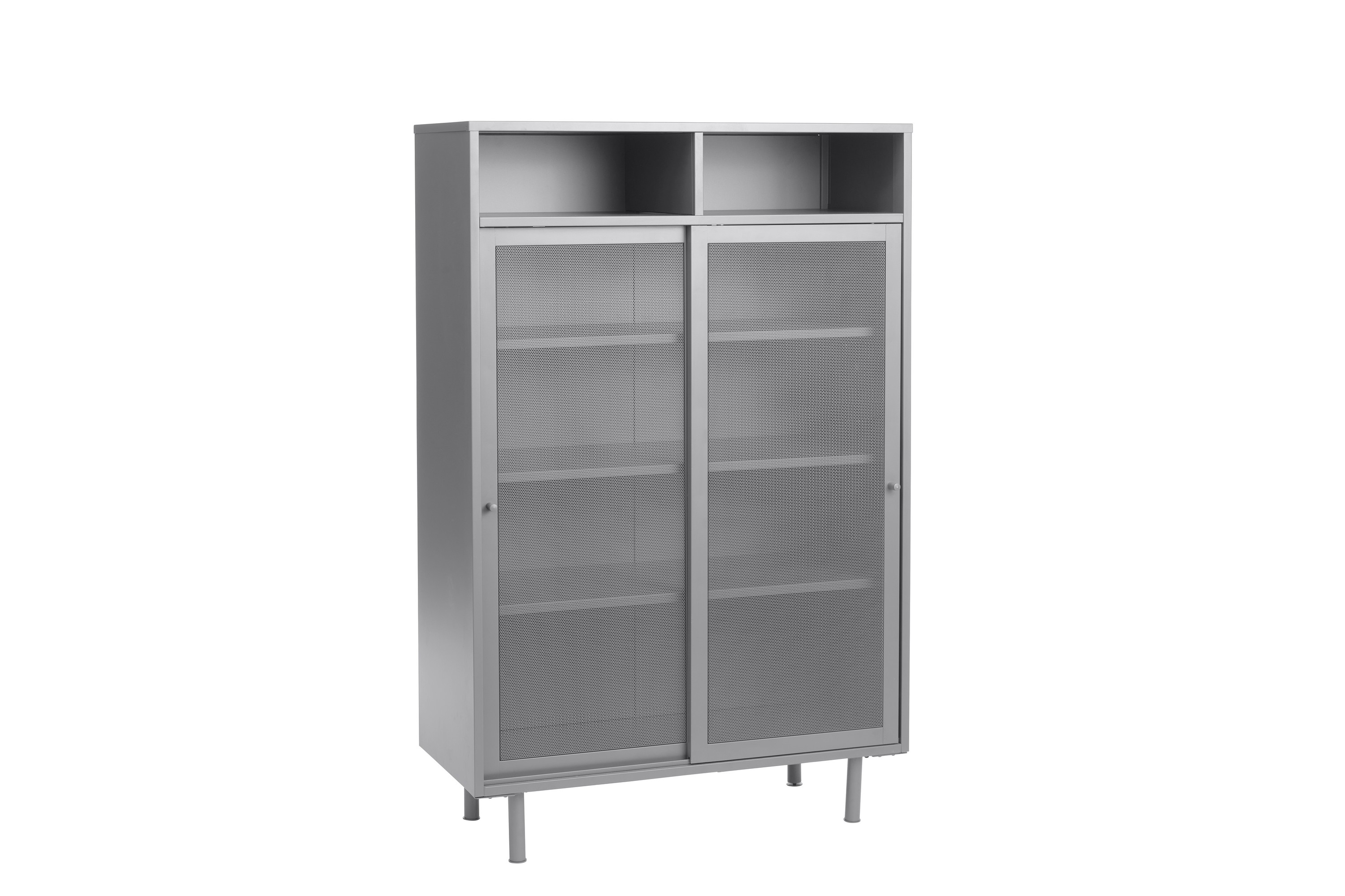 annabel highboard - ljusgrå