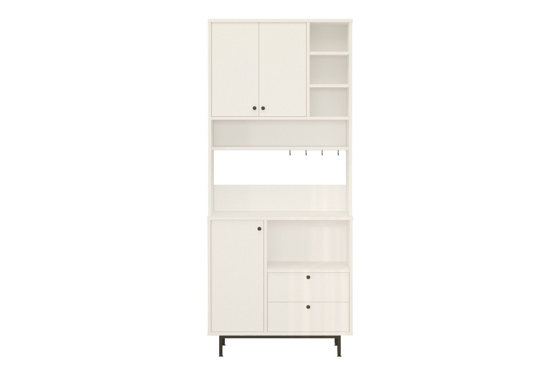 Donae Highboard - Vit