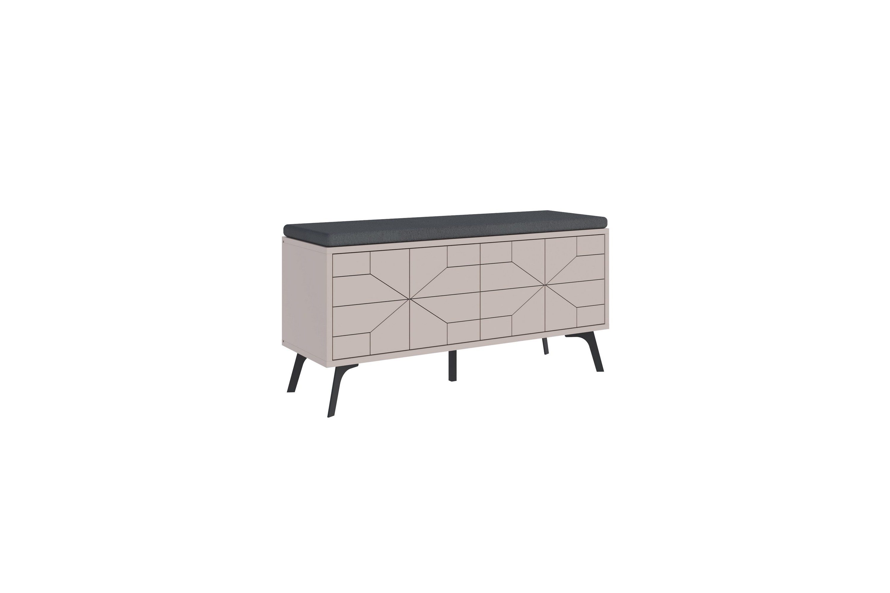 dune skoskåp 107 cm - brun