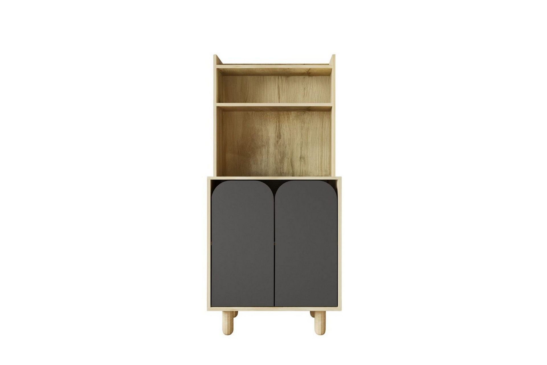 Estra Highboard - Brun/Antracit