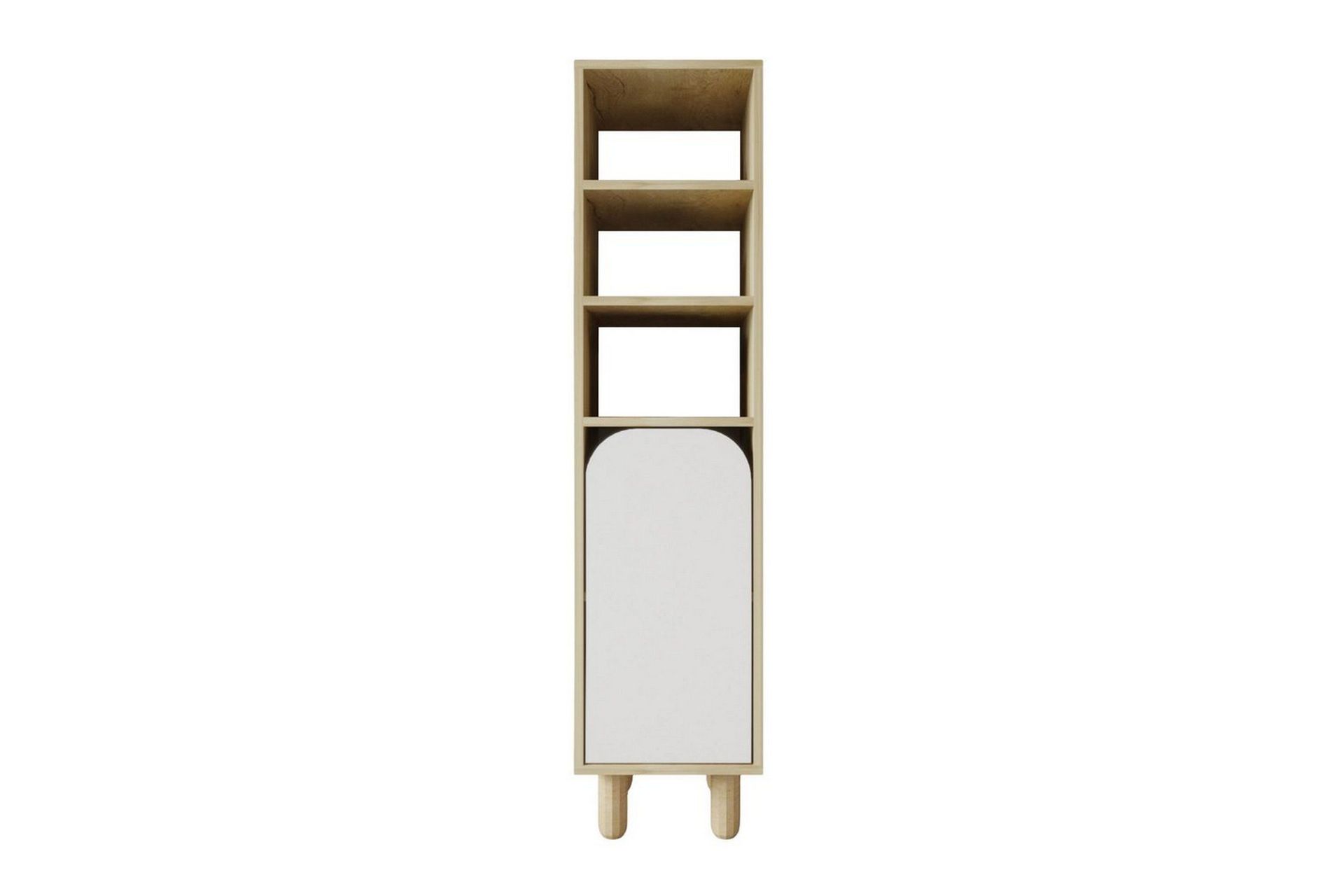 Estra Highboard - Brun/Vit