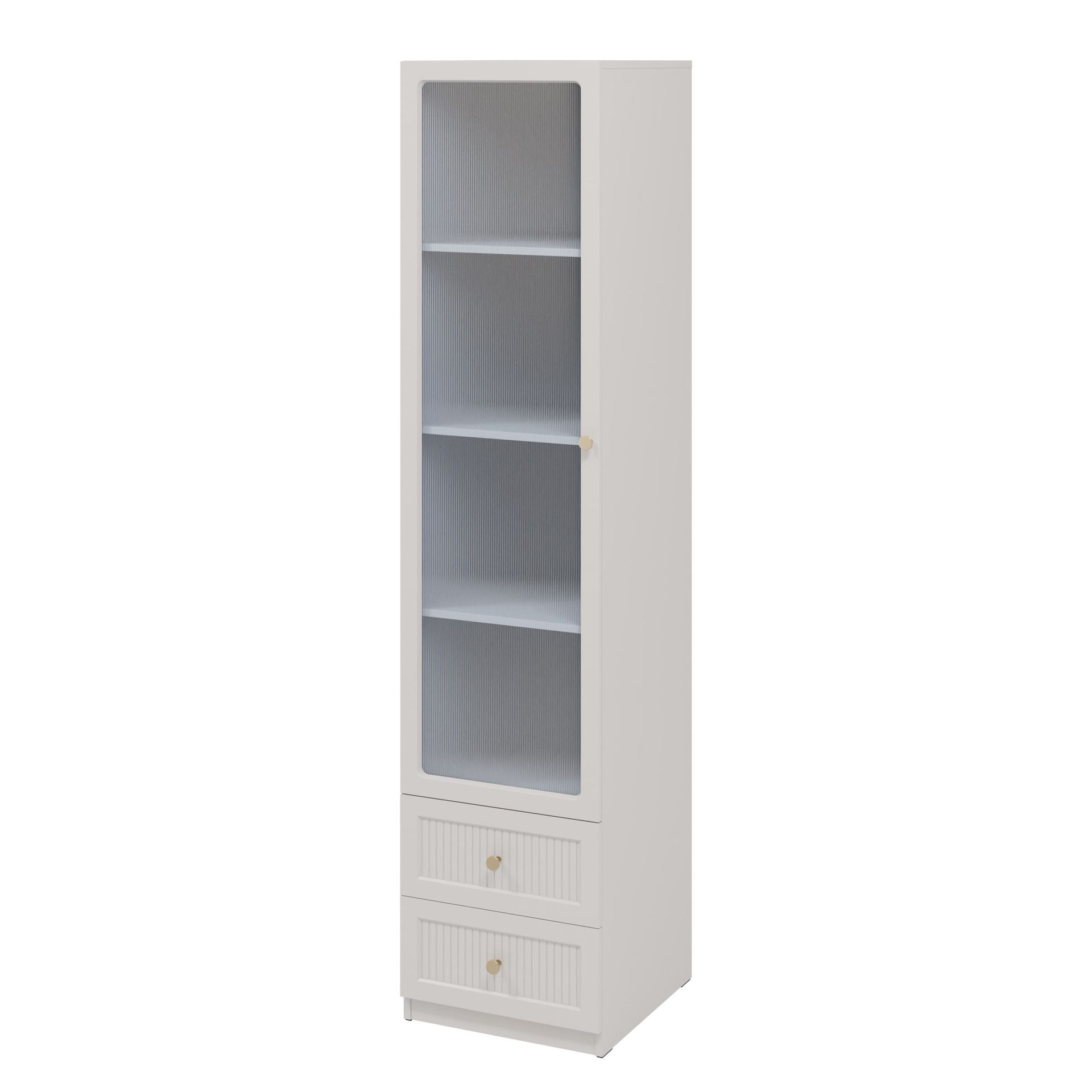 Fayric Vitrinsk&aring;p 46x201 cm - Beige