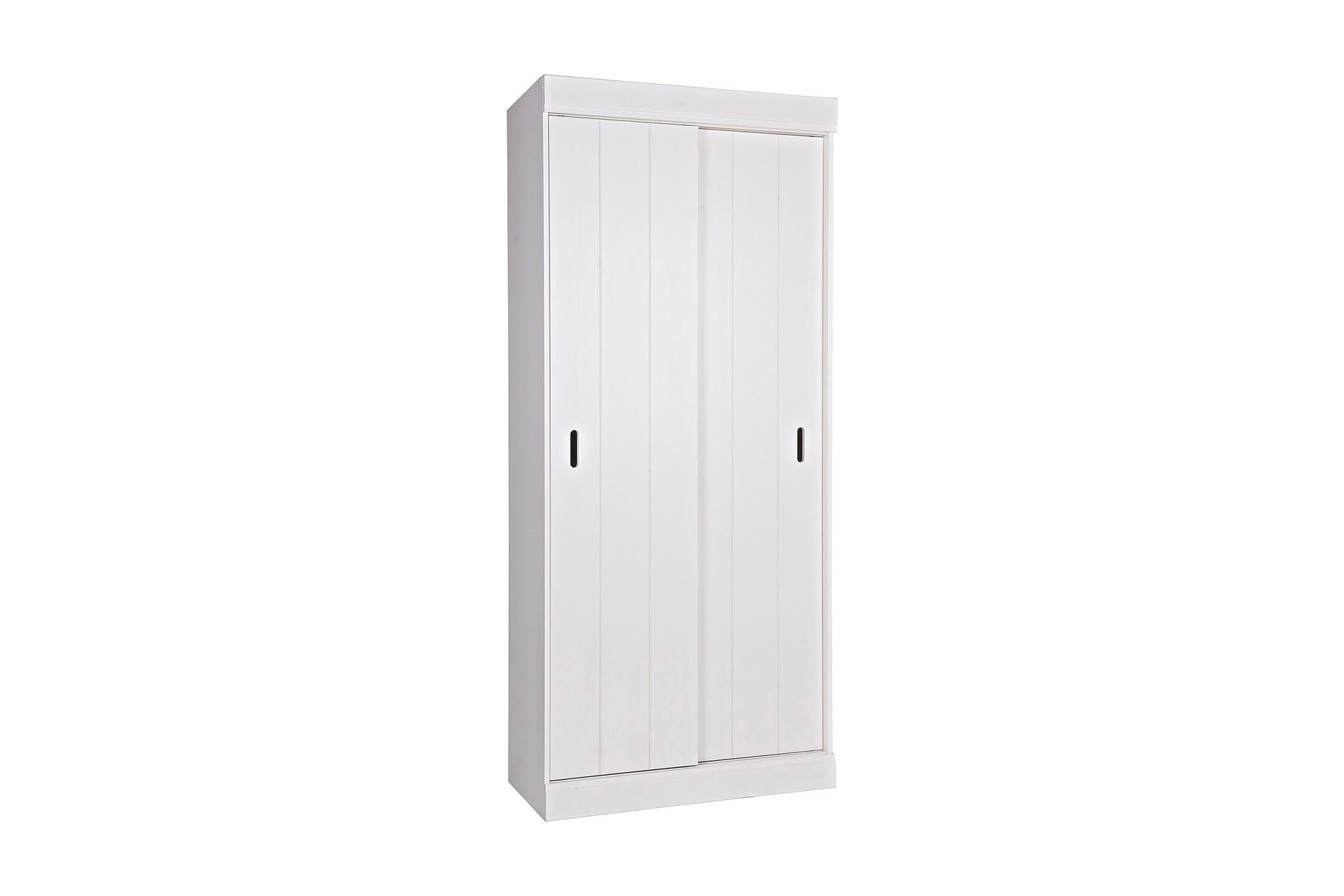 aspasia förvaringsskåp 195 cm - vit tall