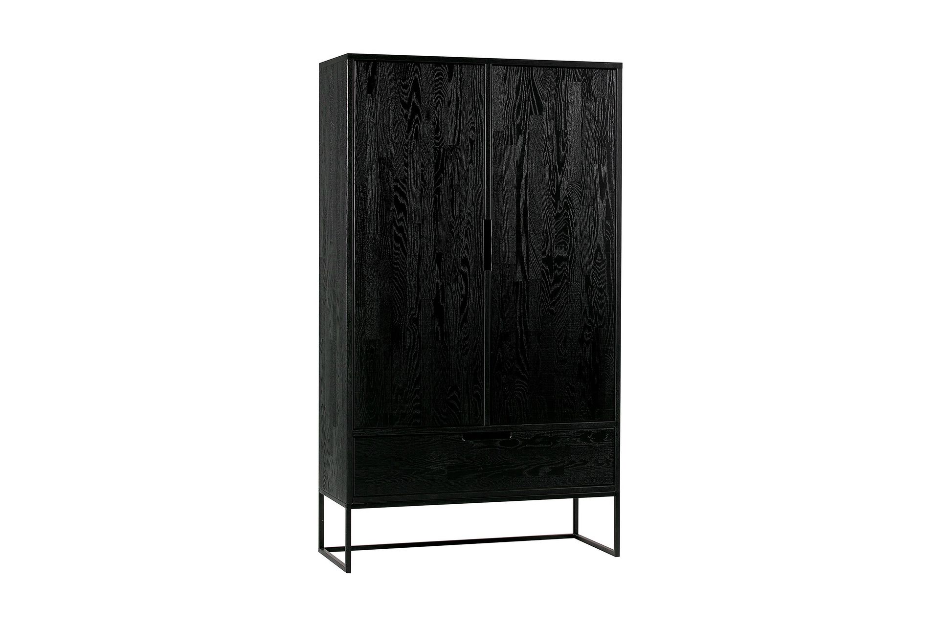 Atila F&ouml;rvaringssk&aring;p 85 cm - Svart Ek