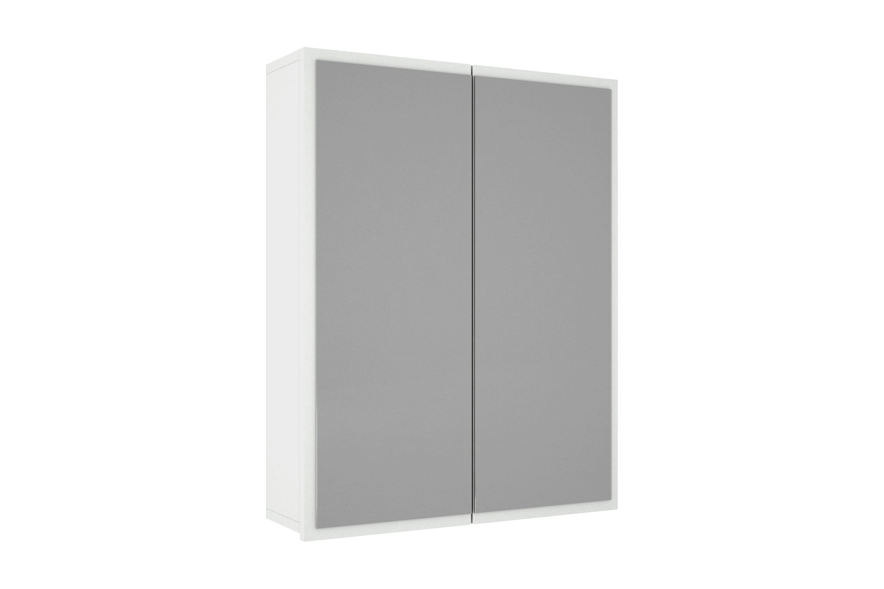 badrumsskåp woodshutts 60 cm - vit