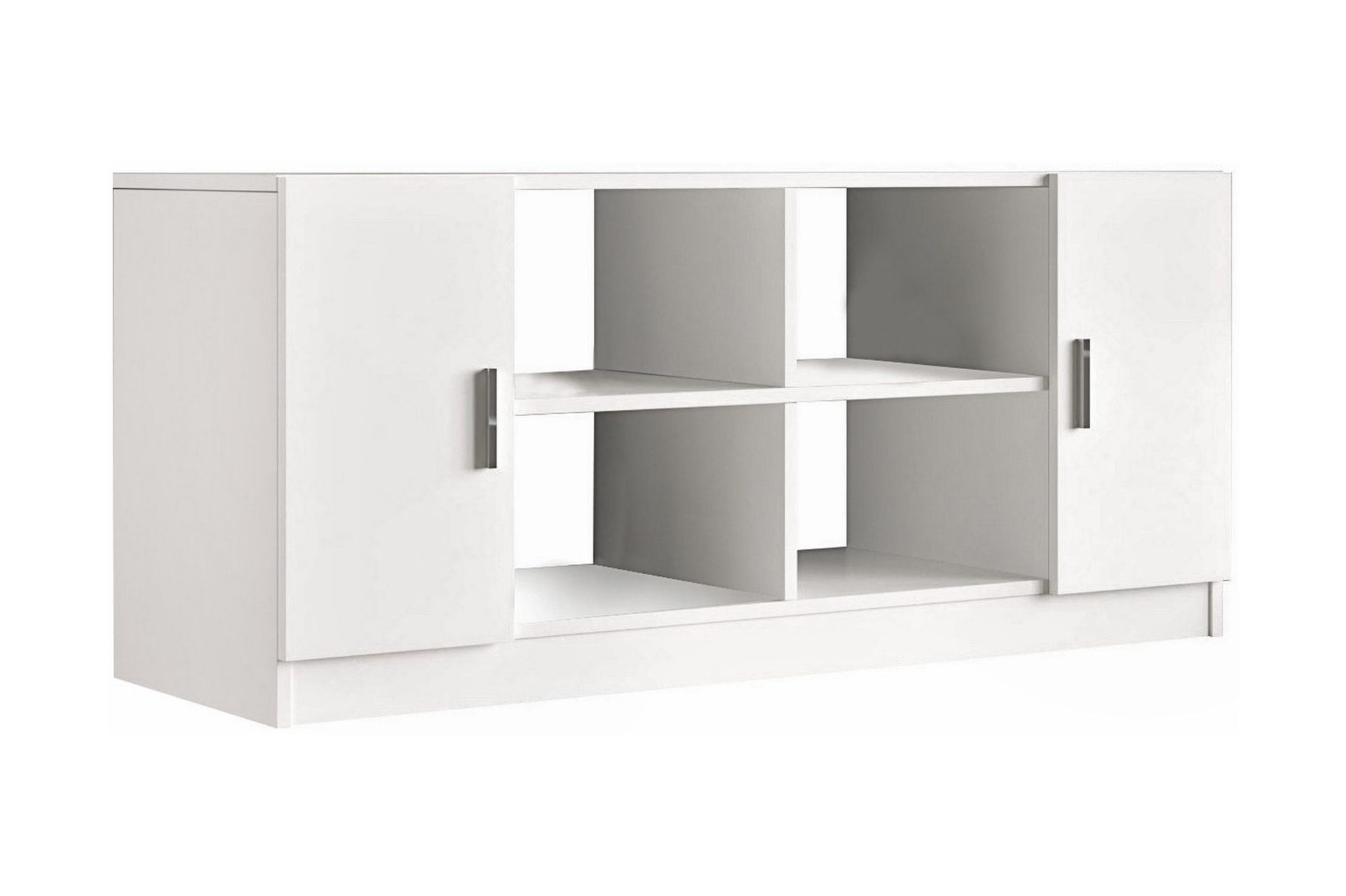 barrock highboard 46x140 cm - vit