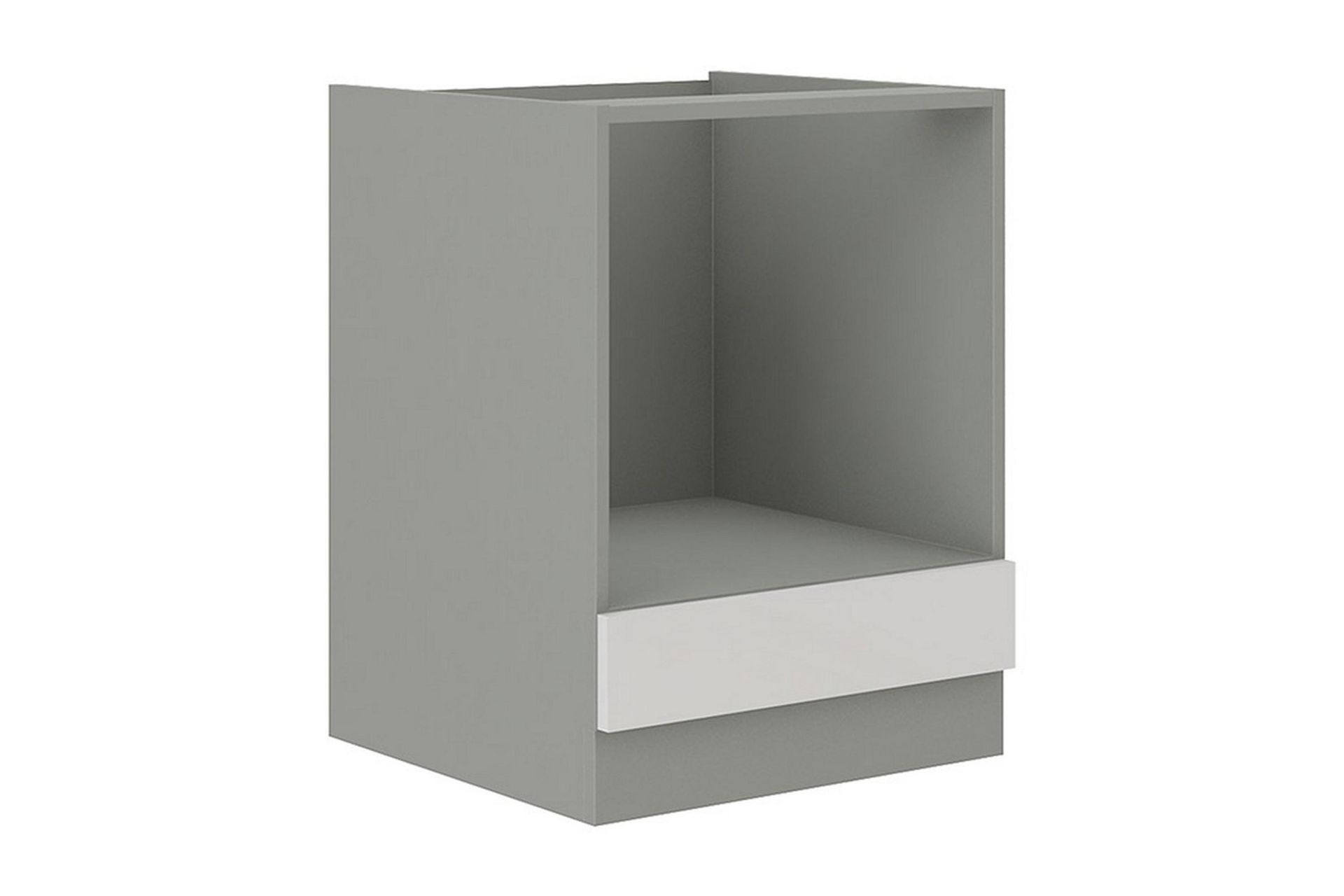 Bianco K&ouml;kssk&aring;p 60x52x82 cm - Gr&aring;/Vit