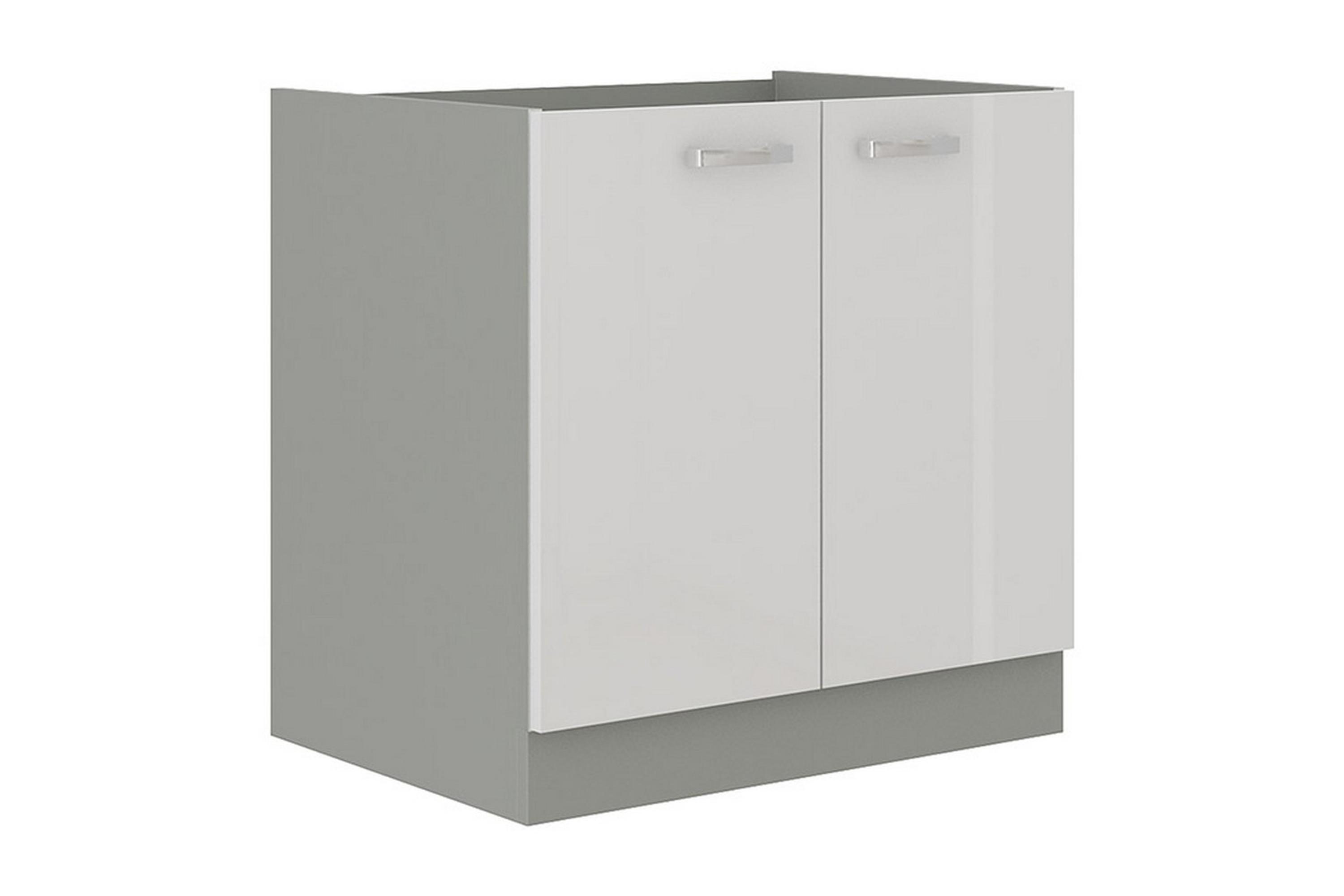 bianco skåp för tvättmaskin 80x52x82 cm - vit