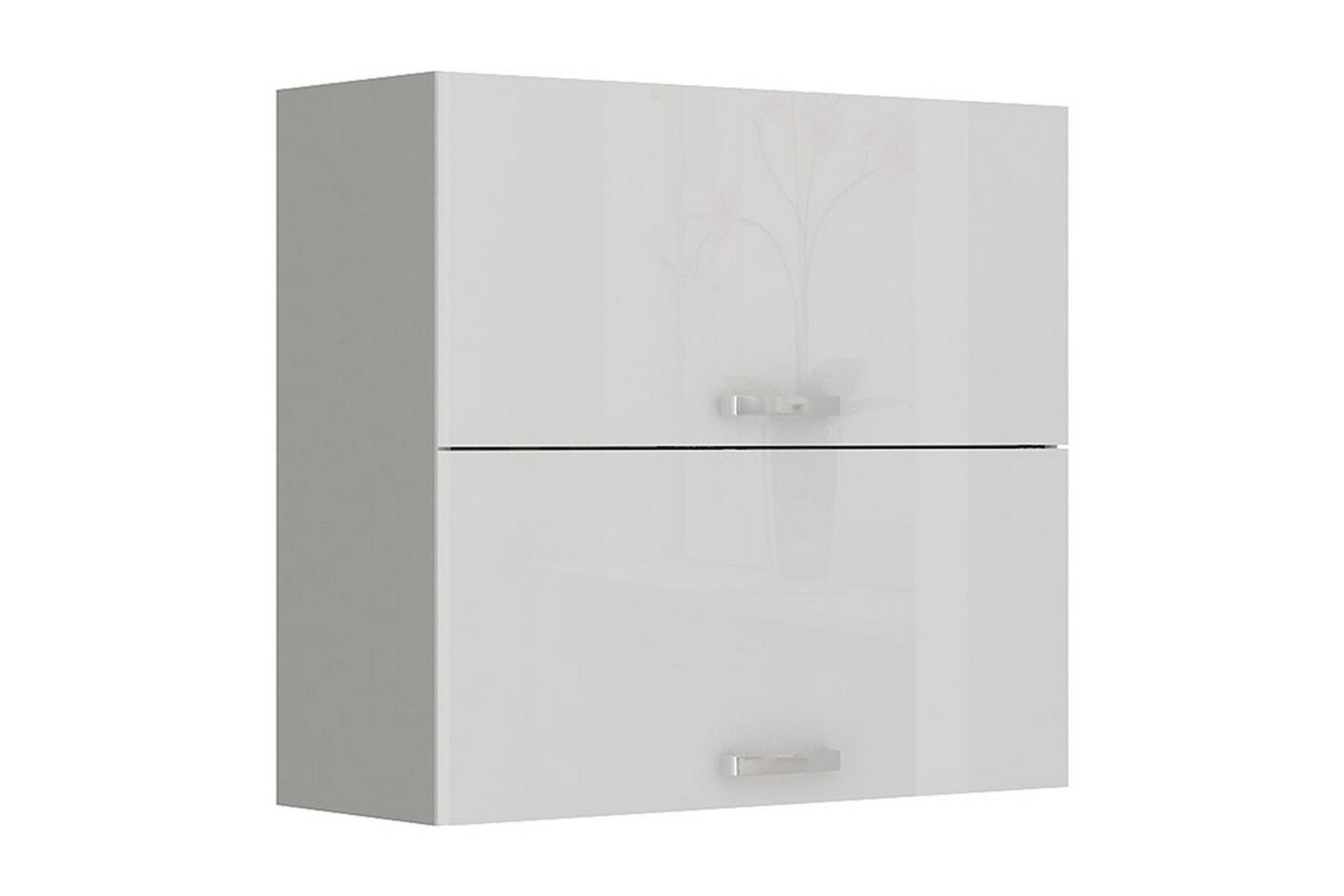 Bianco Väggskåp 80x31x71,5 cm - Svart/Grå/Vit