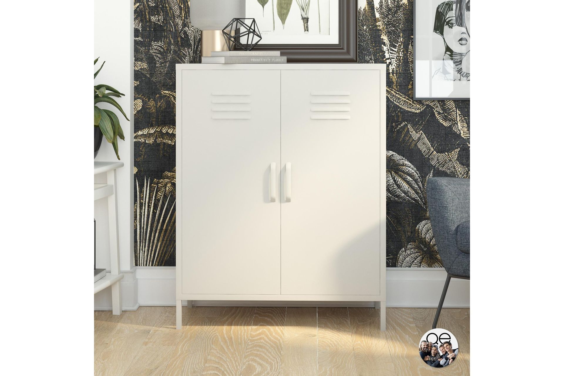 Bradford Highboard Vit - Dorel Home