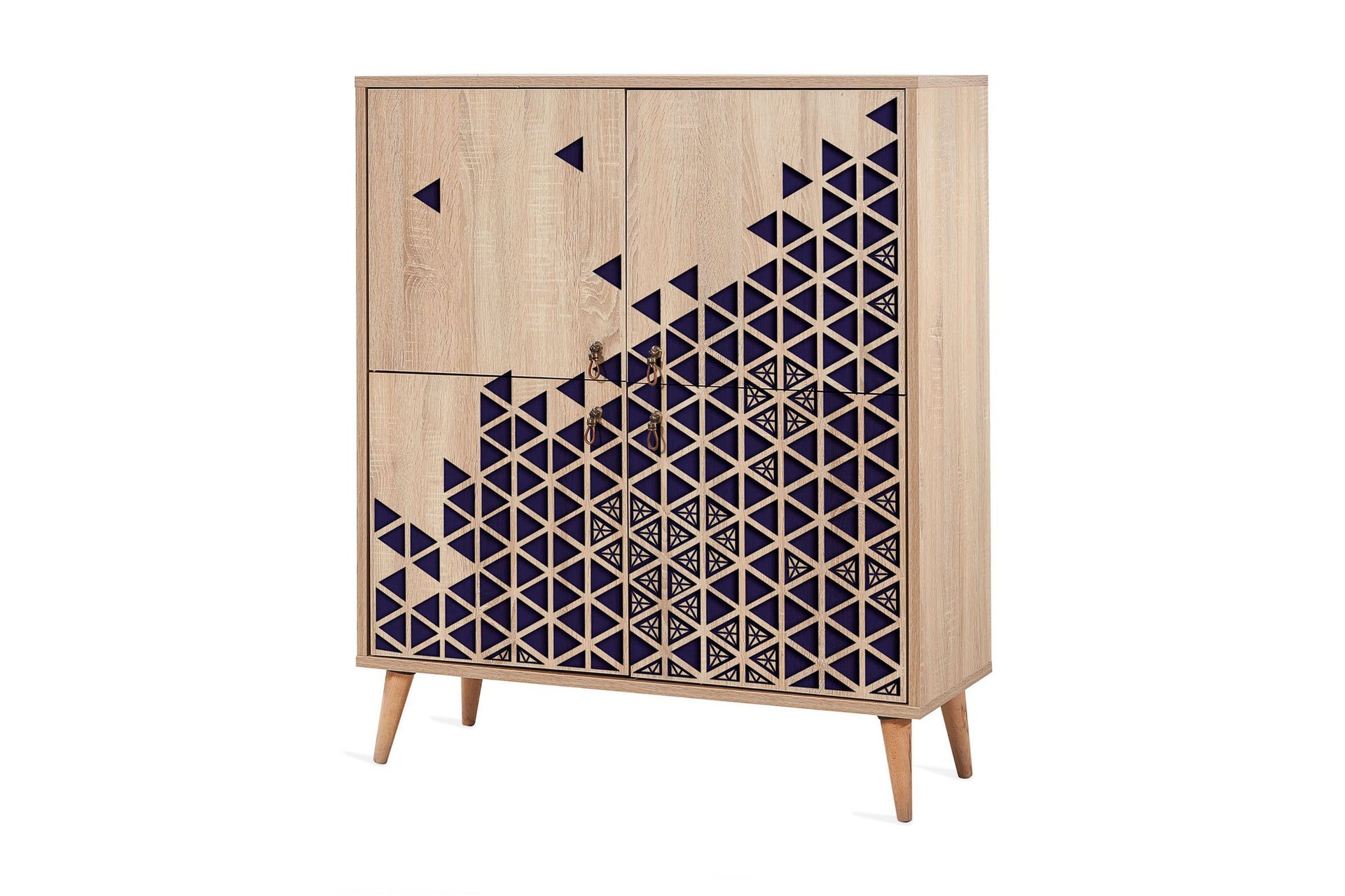 Brokind F&ouml;rvaringssk&aring;p 111 cm - Brun/M&ouml;rkbrun