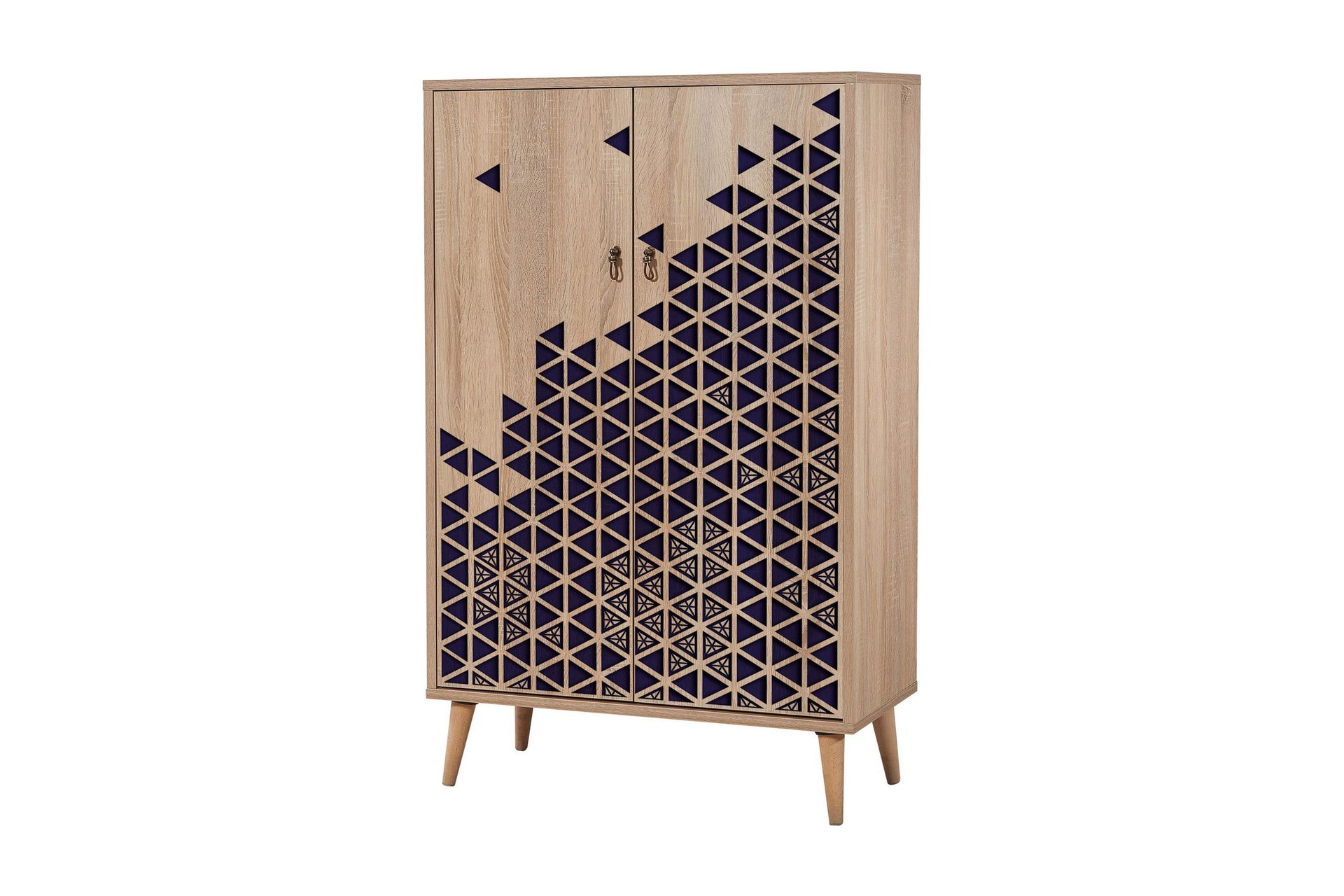 Brokind F&ouml;rvaringssk&aring;p 80 cm - Brun/Lila