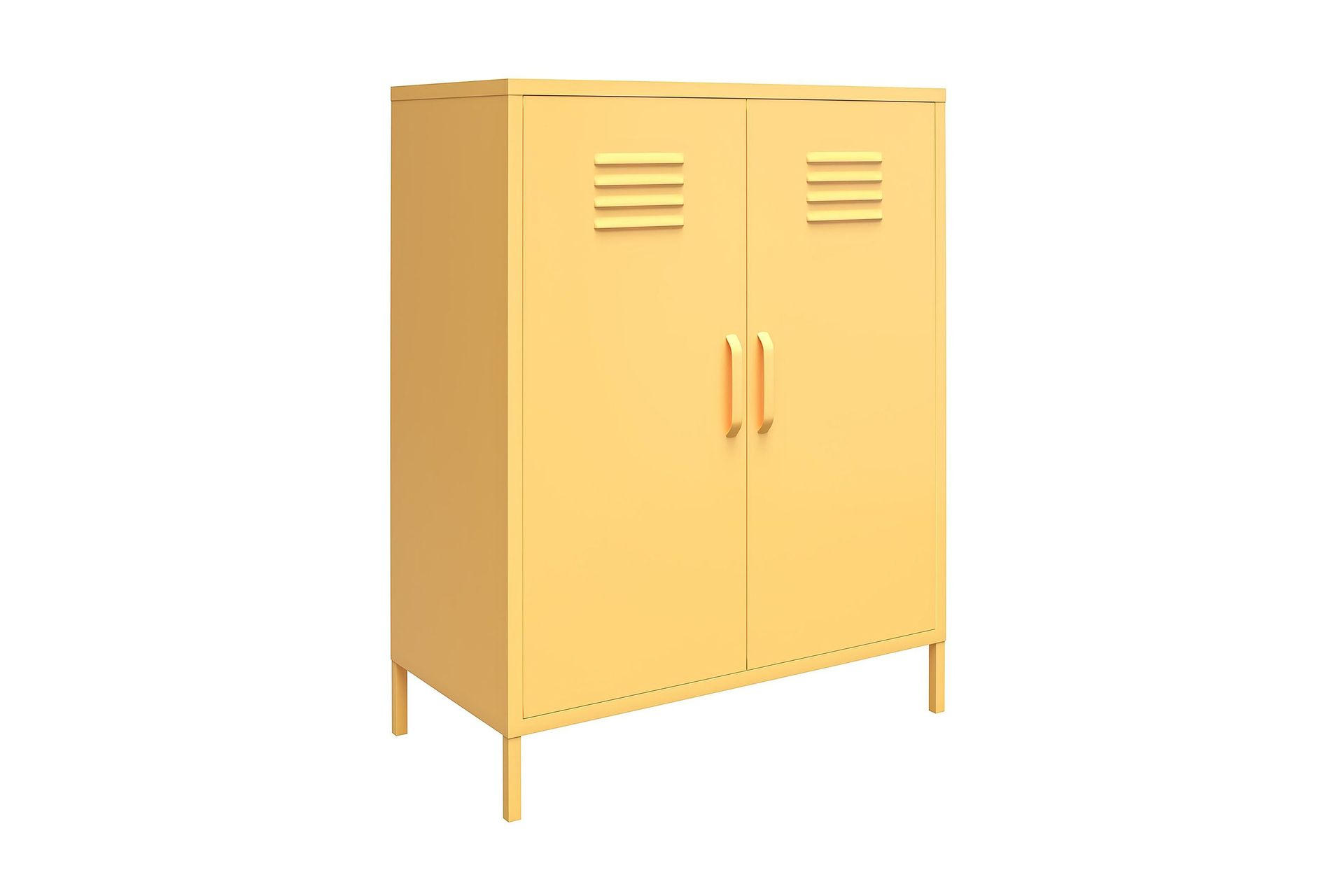 Cache F&ouml;rvaringssk&aring;p 80x40 cm Gul - Novogratz