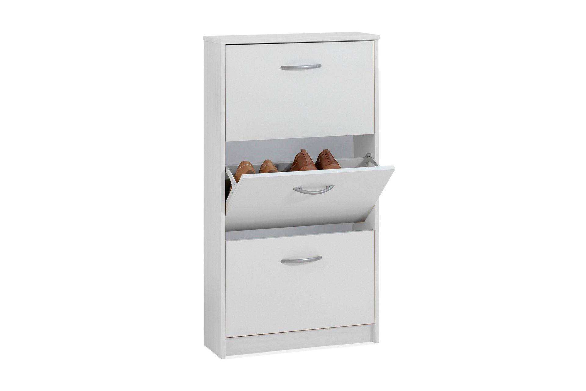 erida skoskåp 59 cm låg - vit