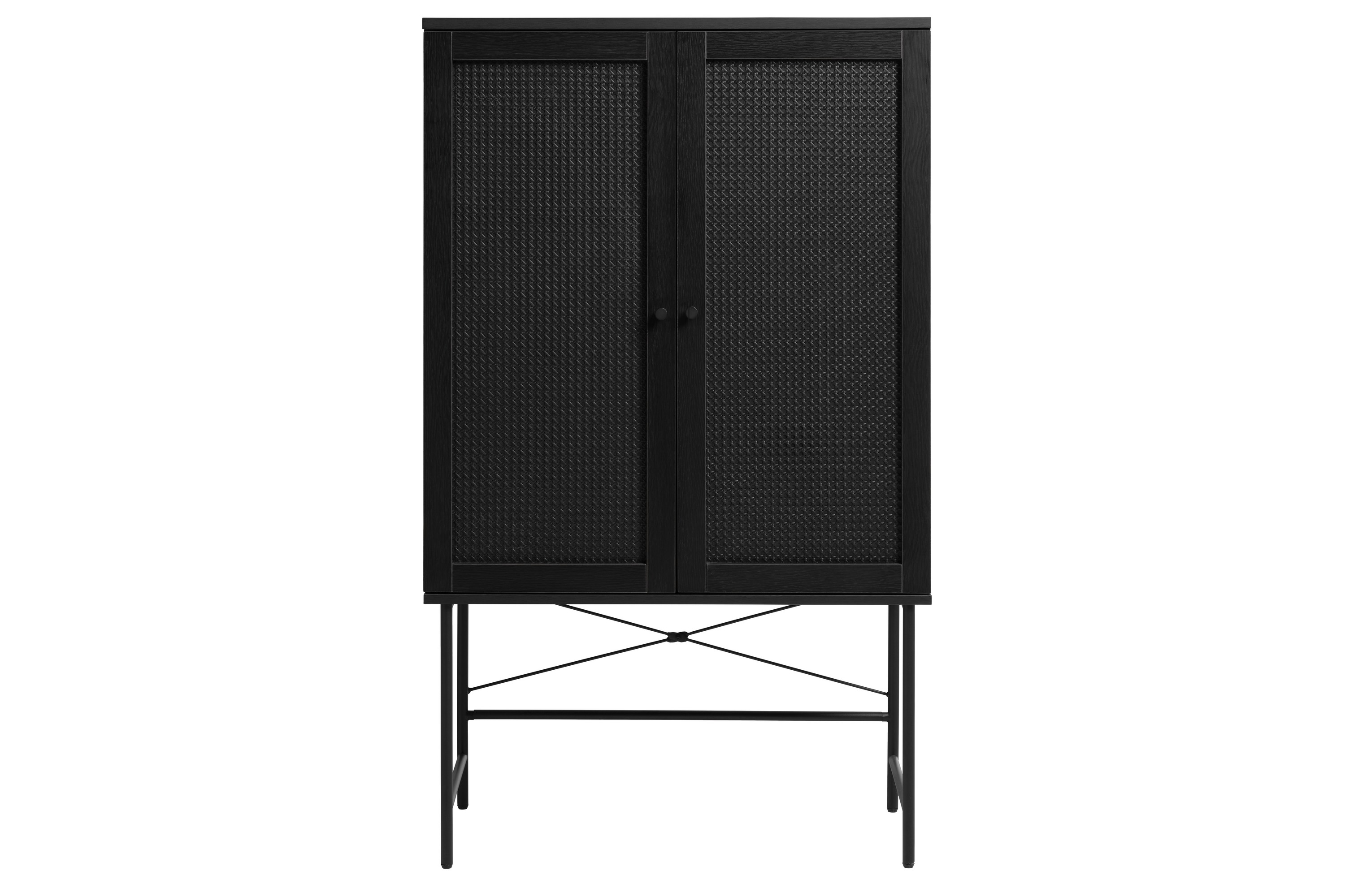 Förvaringsskåp Benzem 80 cm Svart