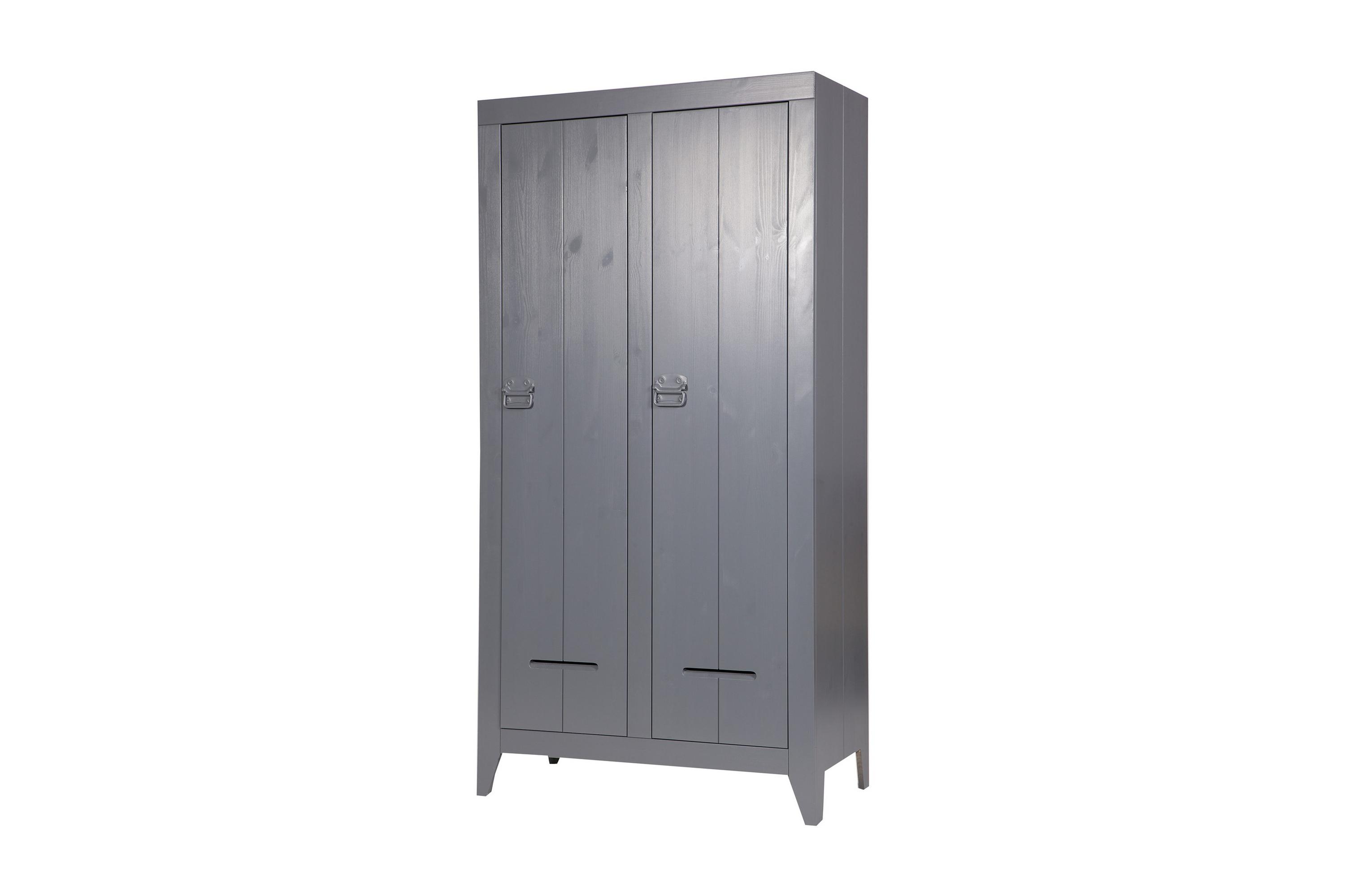 Förvaringsskåp Itoro 190 cm StålgråTall