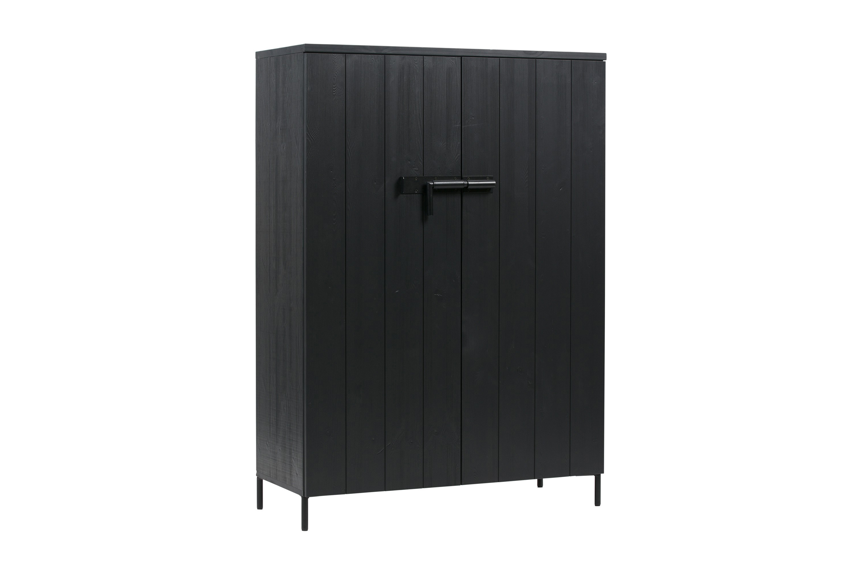Förvaringsskåp Shamus 100 cm Svart Tall