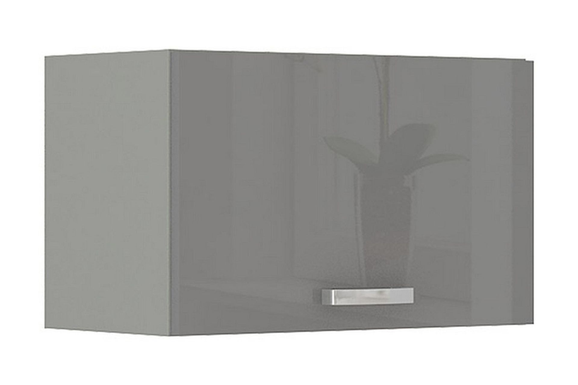 Grey V&auml;ggsk&aring;p 50x36x40 cm - Svart/Gr&aring;/Vit