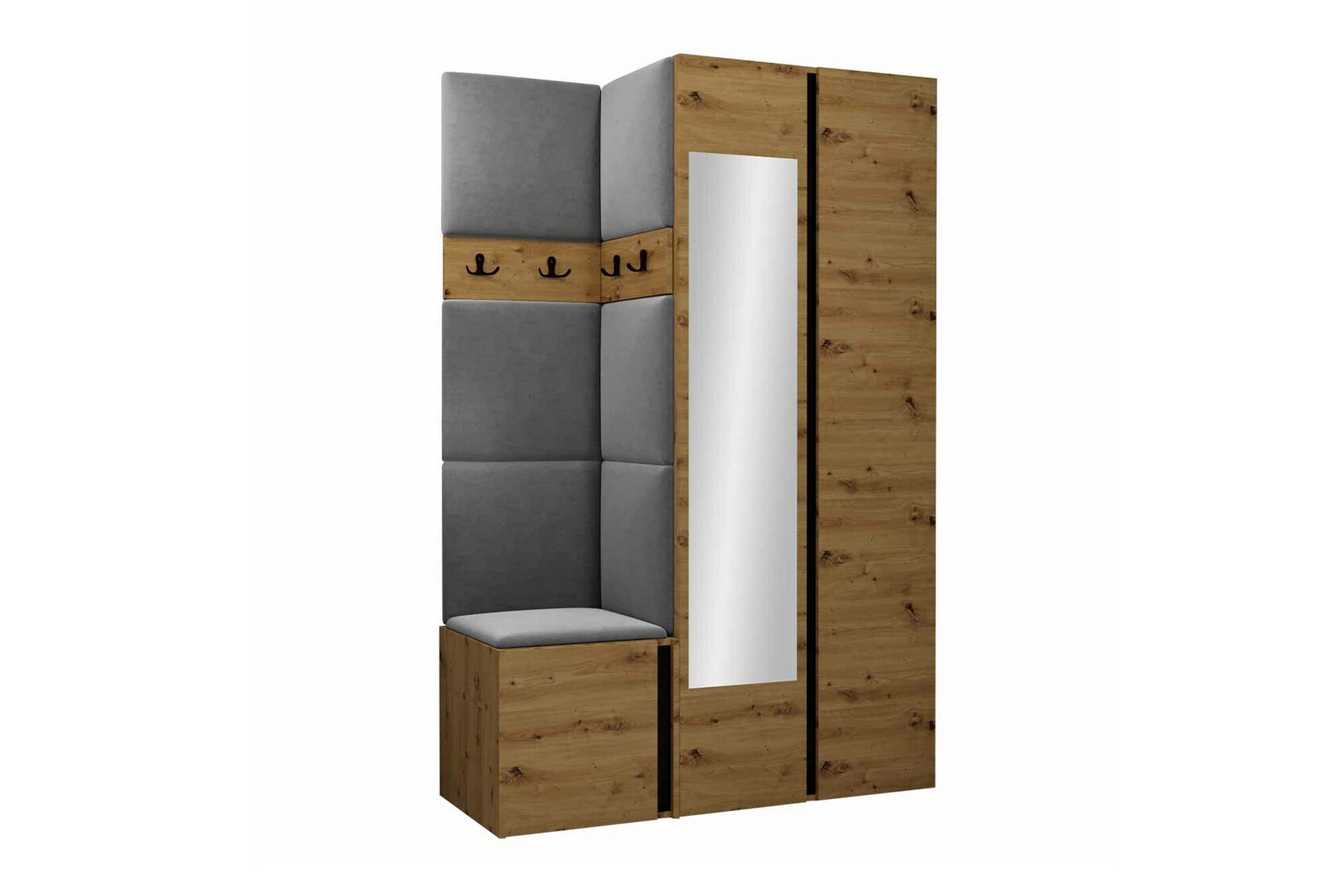 highboard dunvegan - svart