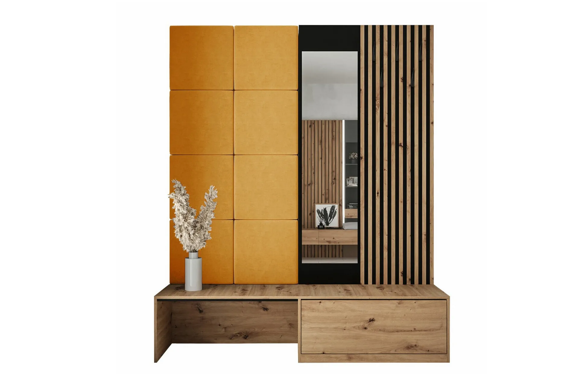 highboard dunvegan - svart